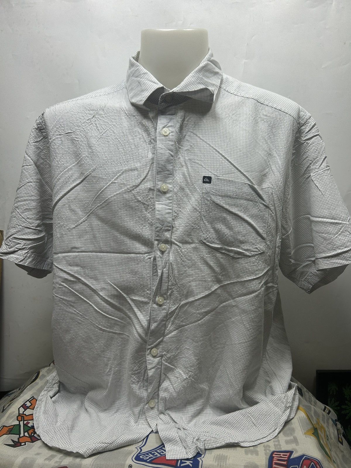 Quiksilver Vintage Quicksilver 00s Shirt Size XL Size US XXL / EU 58 / 5 - 1 Thumbnail