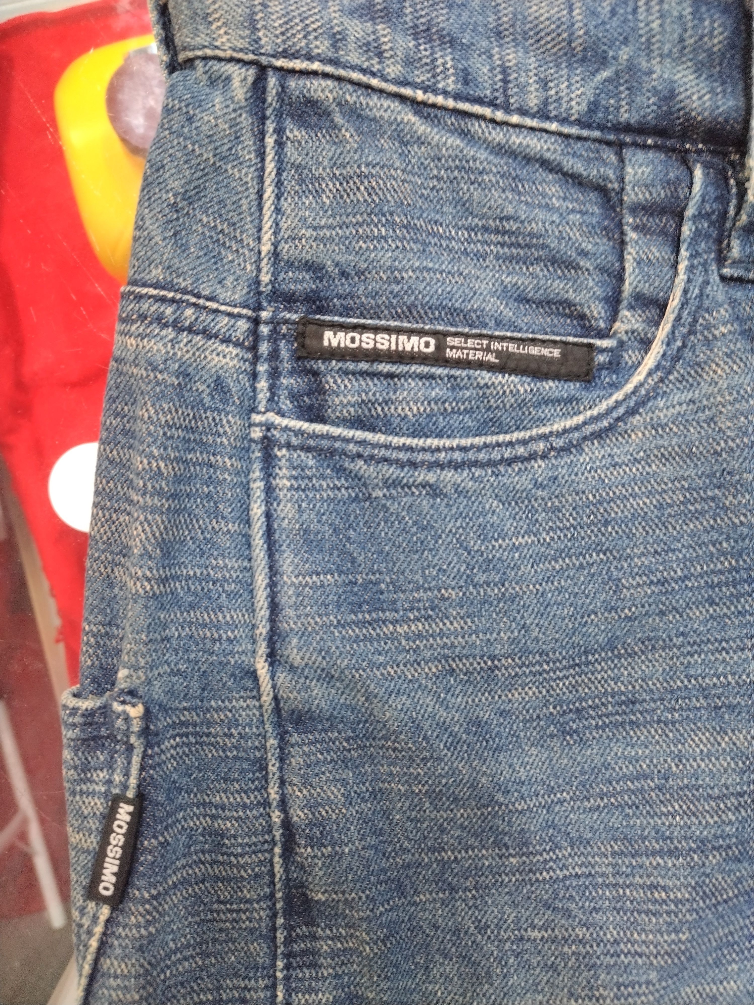 Mossimo Baggy vtg Mossimo Sport Jeans nice design straight cut loose Size 27" / US 4 / IT 40 - 17 Thumbnail