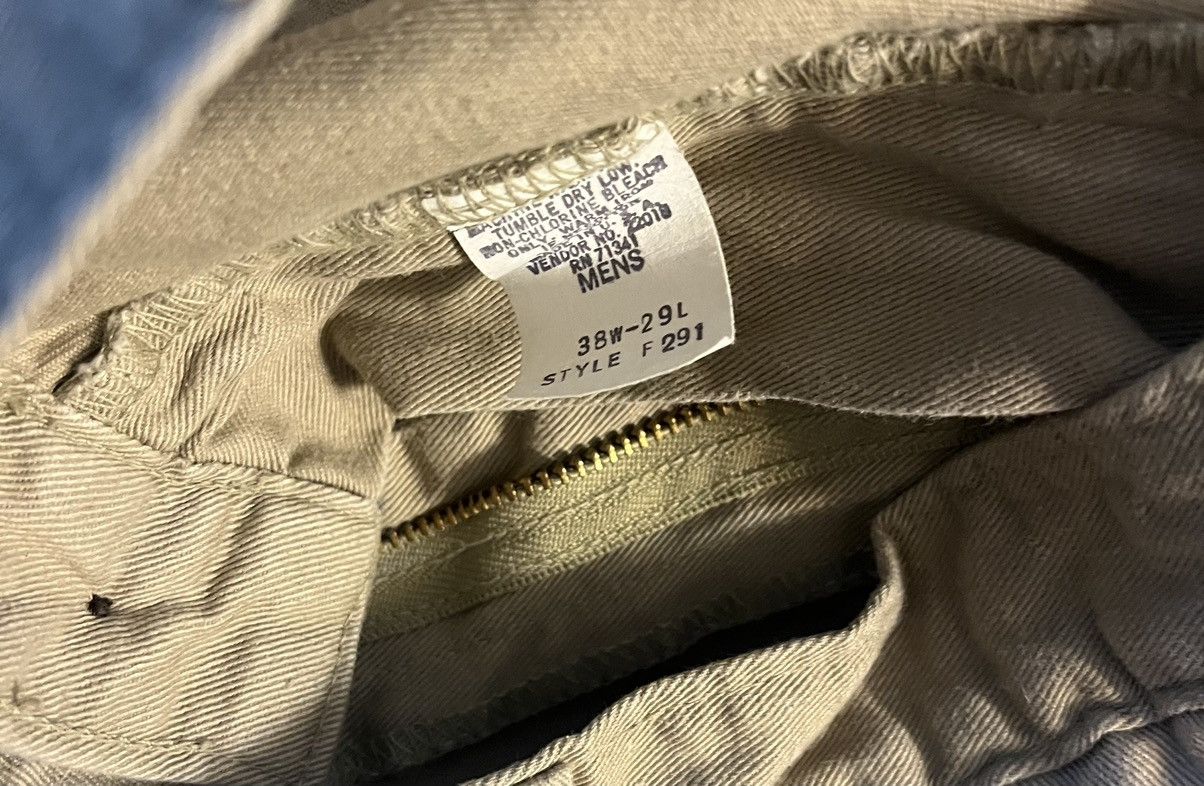 L.L. Bean × Vintage 90s L.L. Bean Tan Pants 38x29 Size US 38 / EU 54 - 4 Thumbnail