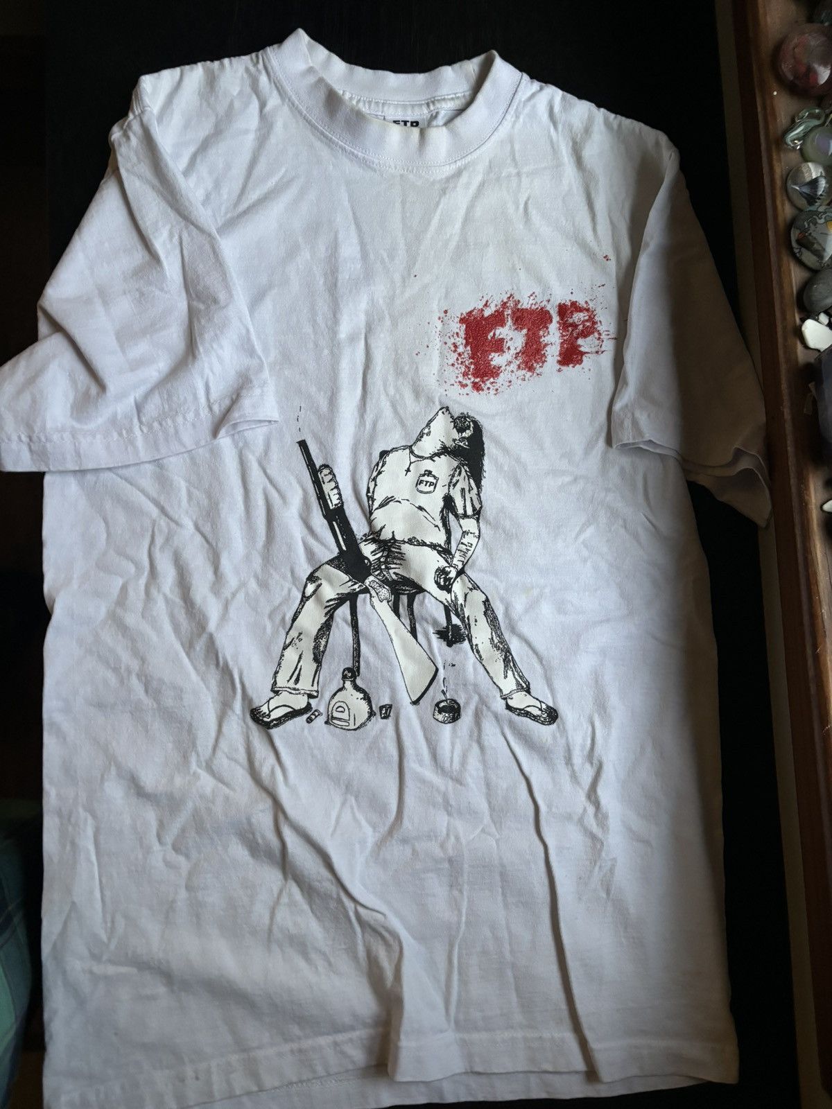 Fuck The Population FTP Kill Yourself T shirt Size US L / EU 52-54 / 3 - 1 Thumbnail