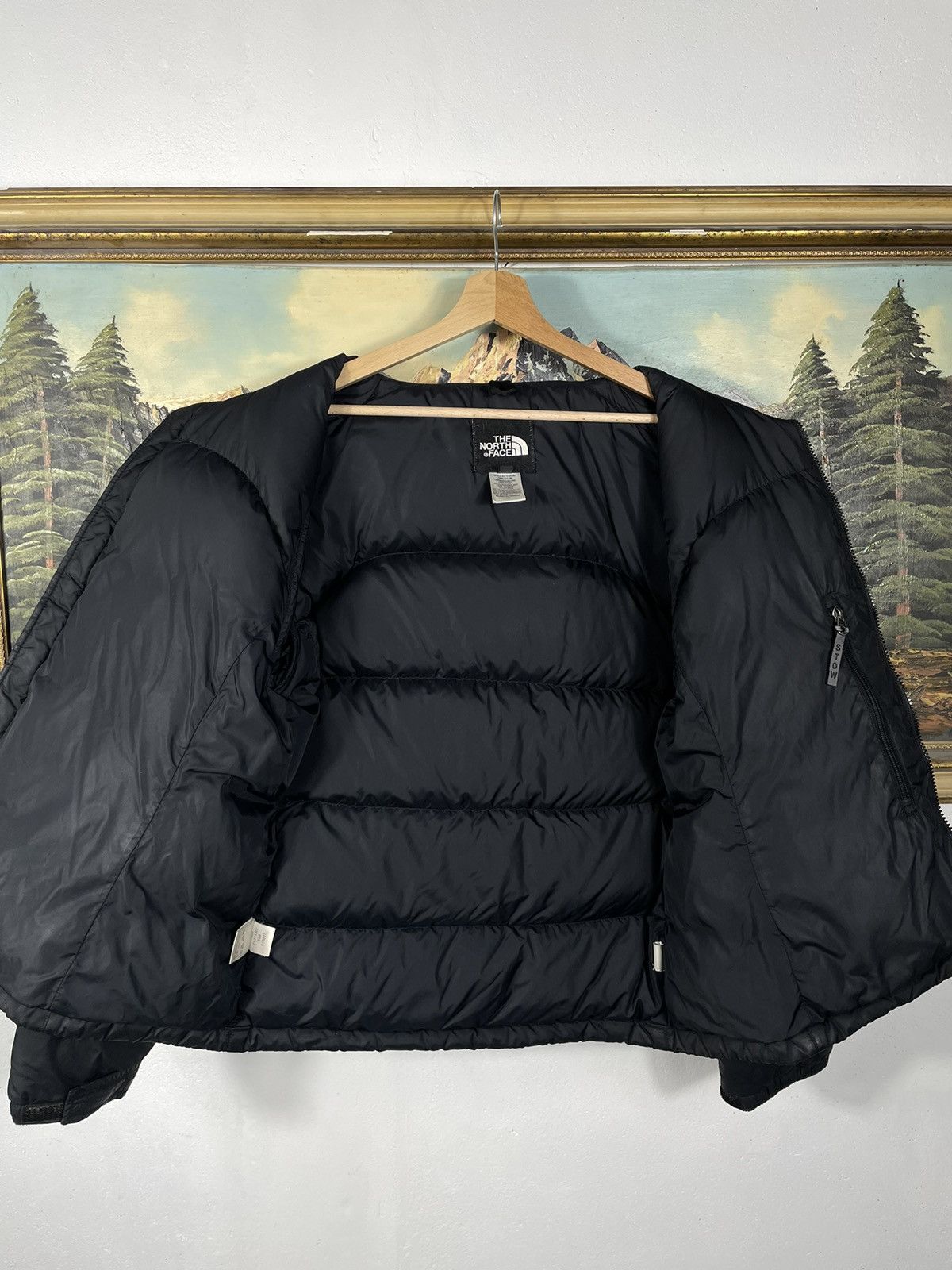 The North Face × Vintage Black TNF Retro 00s Jacket Travis Scott Kylie Jenner Vibe Size L / US 10 / IT 46 - 8 Thumbnail