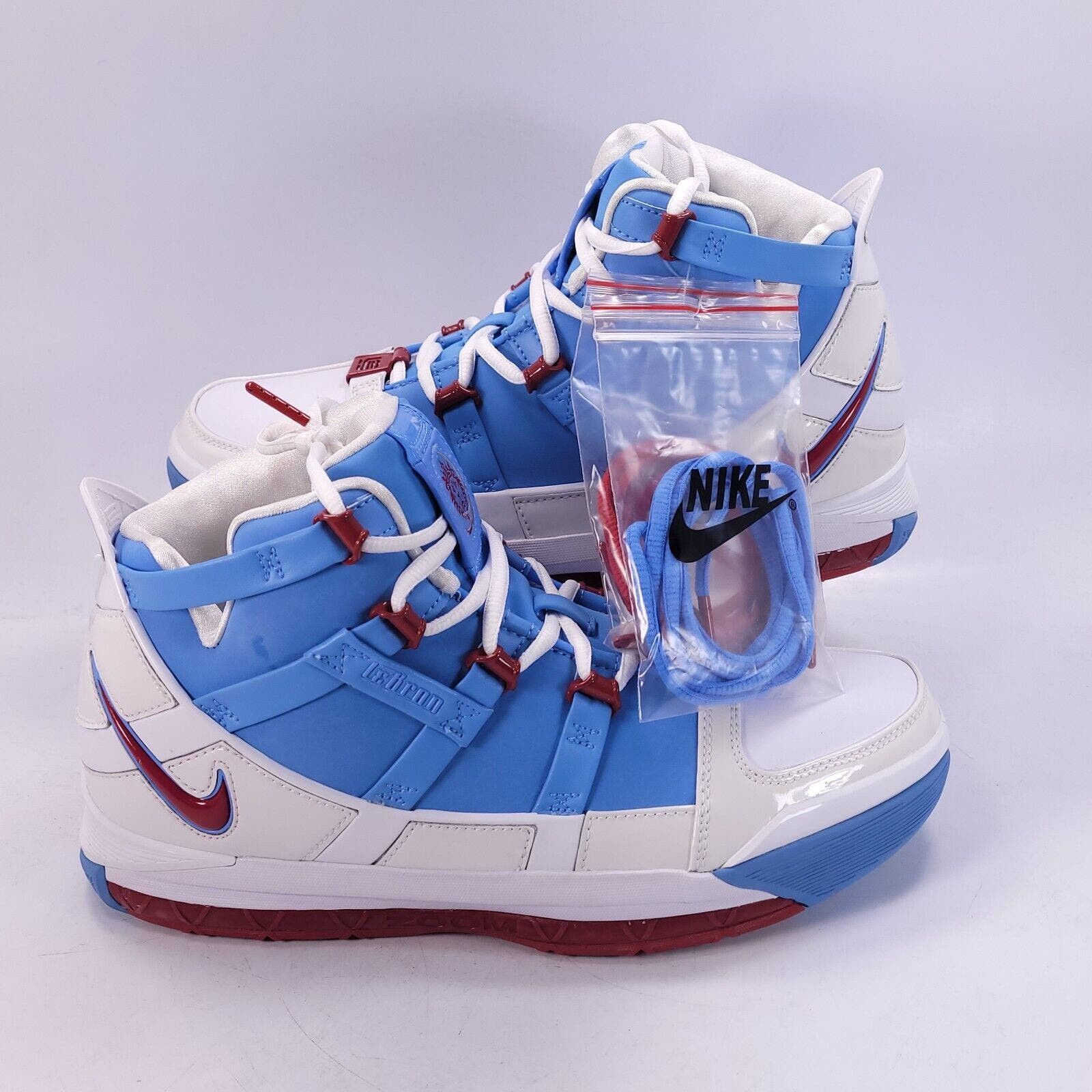 Nike Nike Zoom LeBron III Running Shoe Mens Size 9.5 AO2434-400 Size US 9.5 / EU 42-43 - 6 Thumbnail