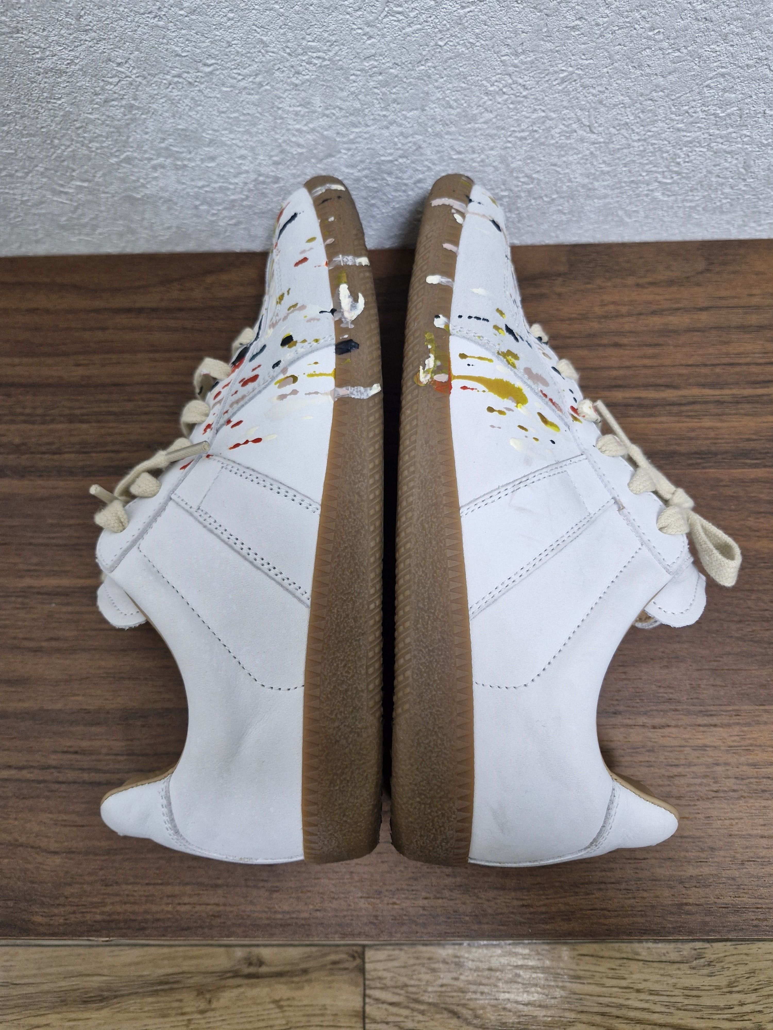 Maison Margiela MAISON MARGIELA Paint Splatter GATs Size US 5.5 / EU 38 - 8 Thumbnail
