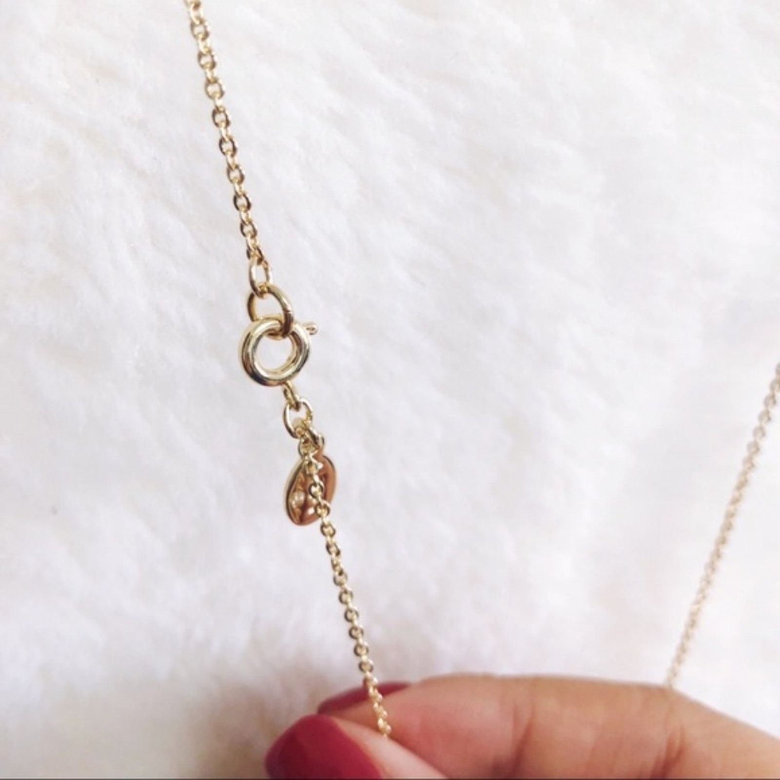 Loft LOFT Gold & Blue Cluster Pendant Necklace Size ONE SIZE - 4 Thumbnail