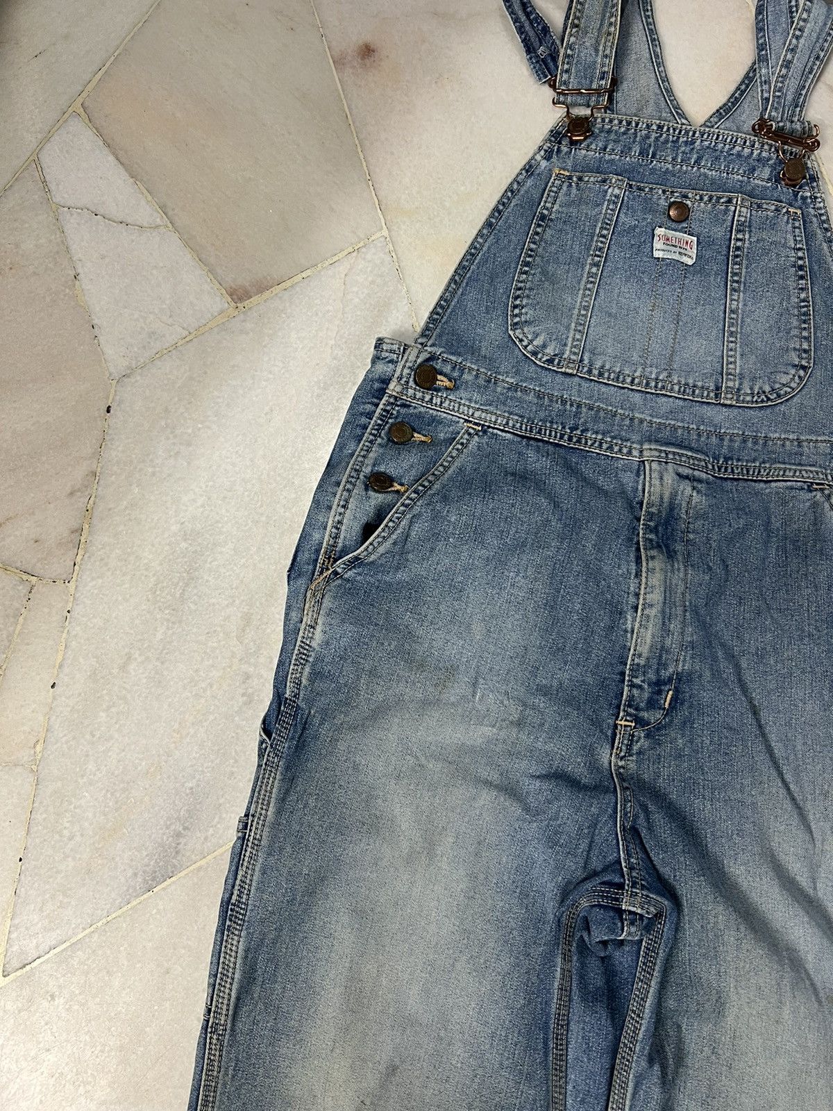 Edwin × If Six Was Nine Vintage 90’s Edwin Something Overall Jeans Size US 32 / EU 48 - 5 Thumbnail