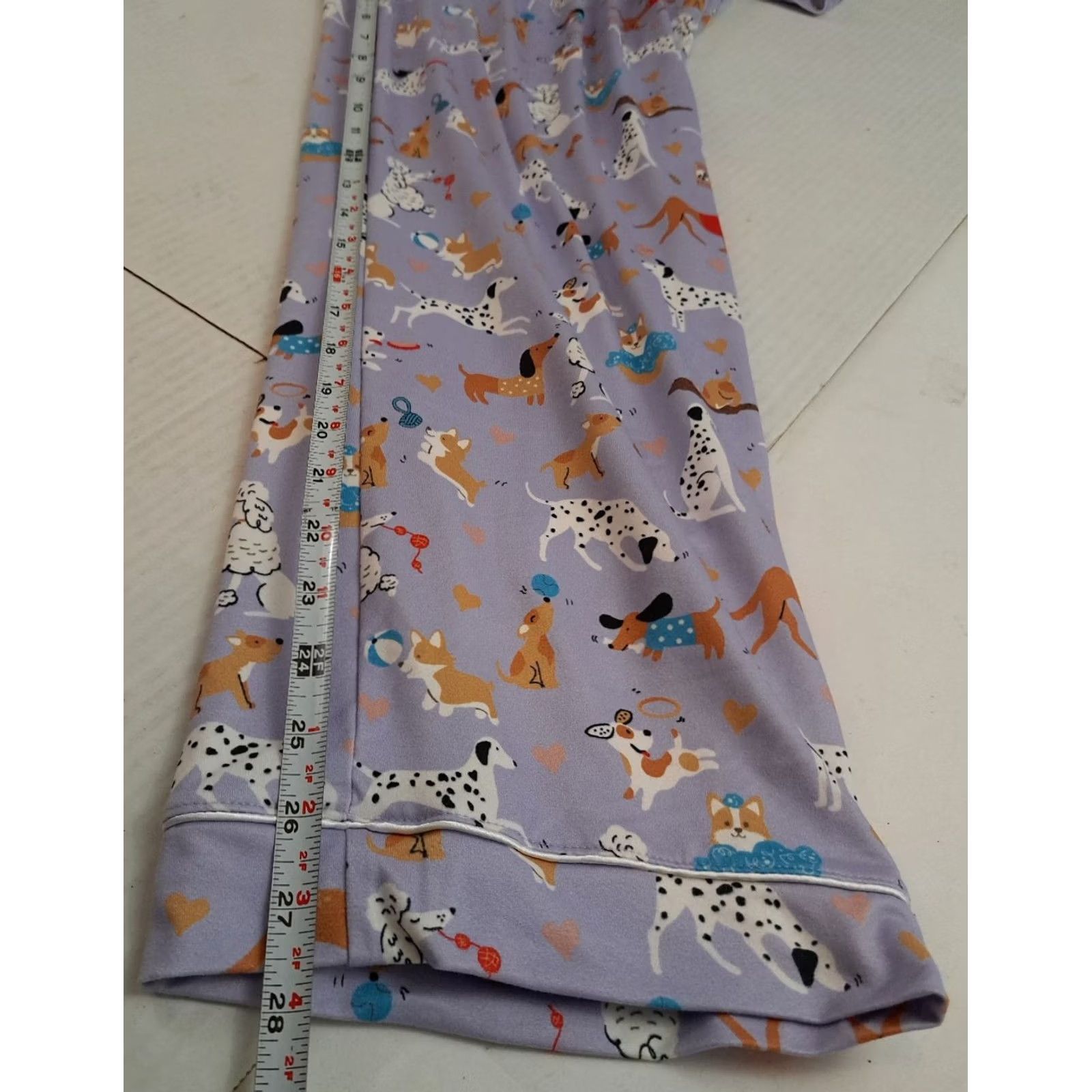 Vintage Vintage My Danielle Dog Print Long Sleeve Pajama Set - Large Size ONE SIZE - 7 Thumbnail