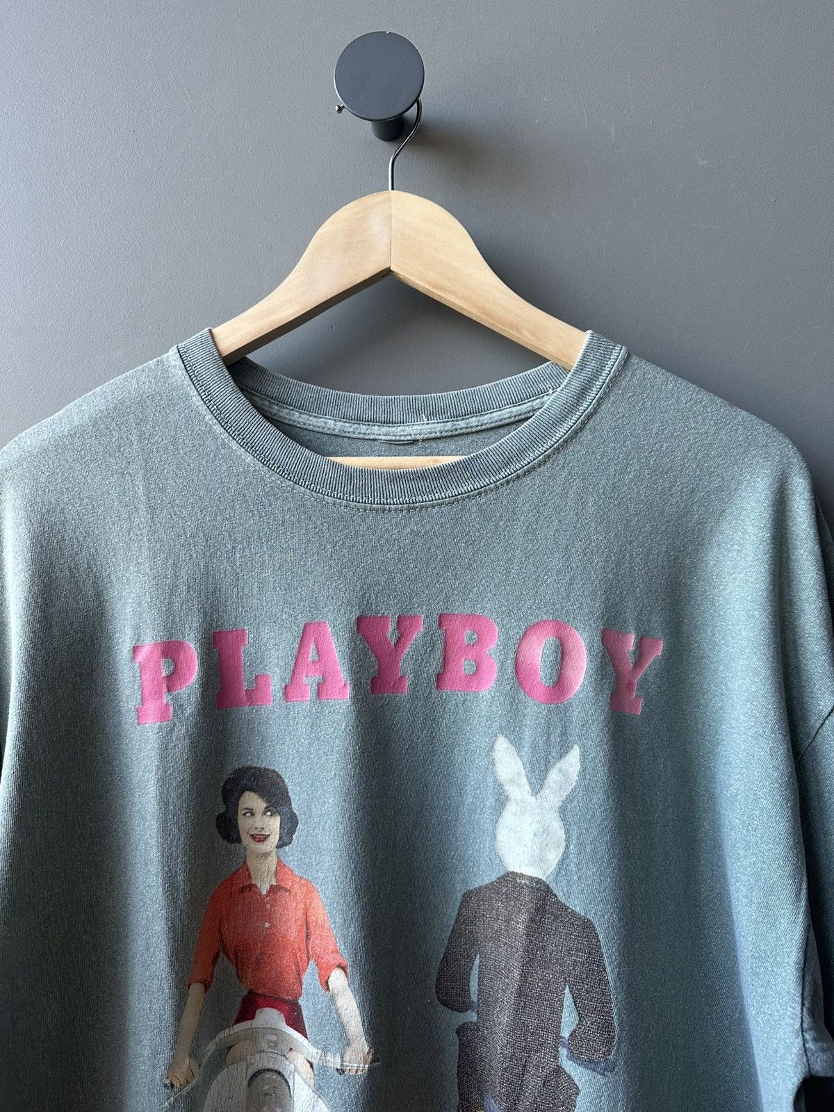 Playboy PLAYBOY Warehouse Erotic Washed Tee Size US L / EU 52-54 / 3 - 2 Thumbnail