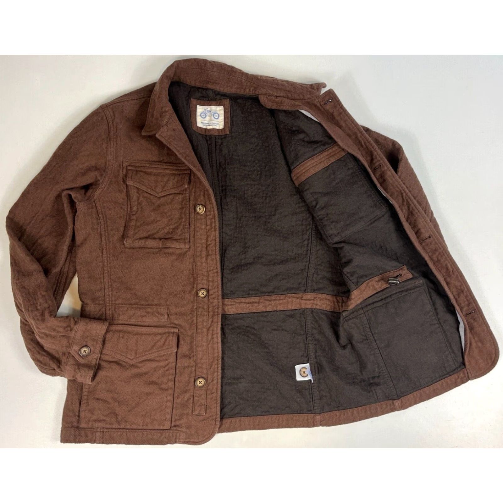 Vintage Mugsy Jacket Mens Brown Mahogany L Sz L Grizzlies Charles Vintage Size US L / EU 52-54 / 3 - 7 Thumbnail