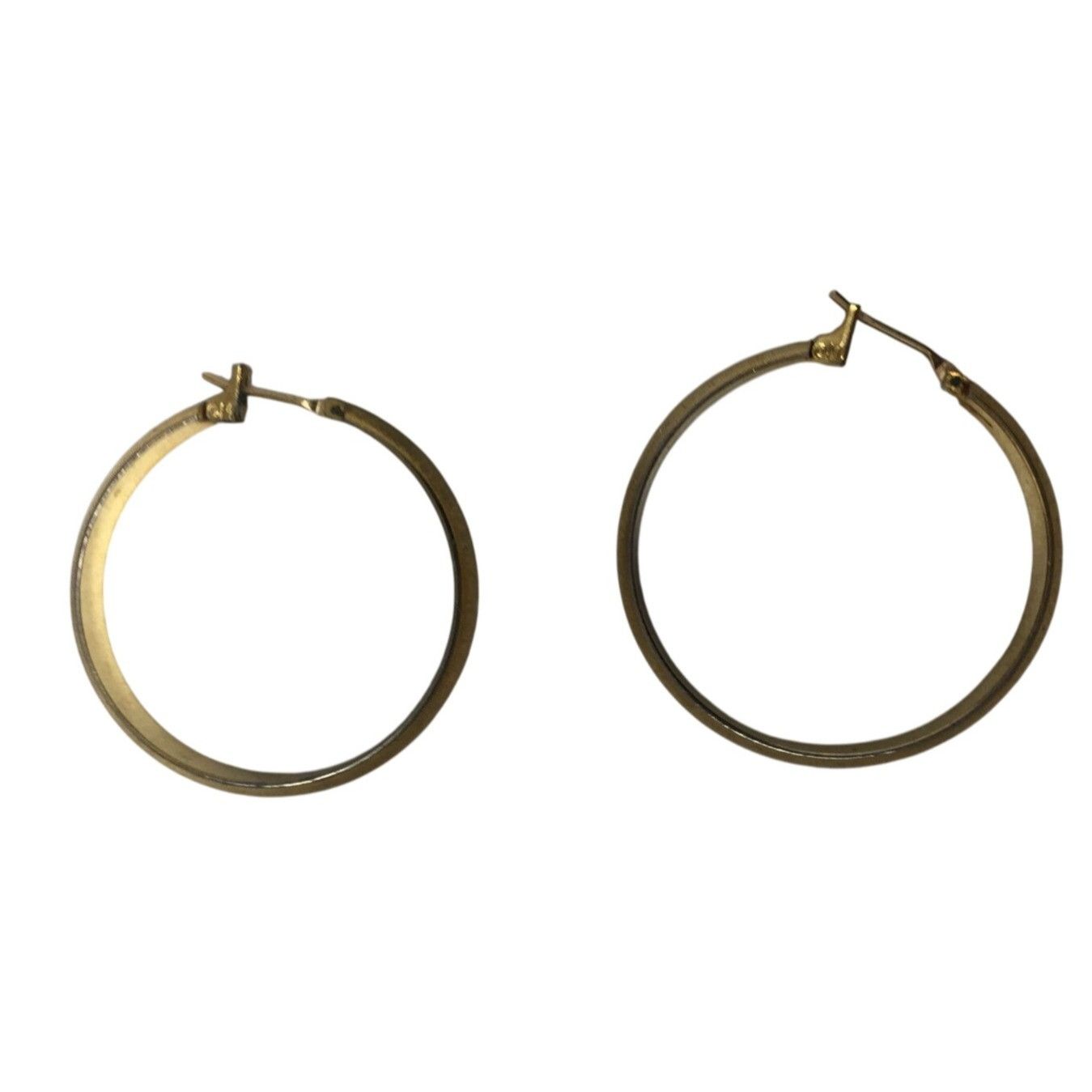Other Women's Gold Tone Hoop Earrings Size ONE SIZE - 2 Thumbnail