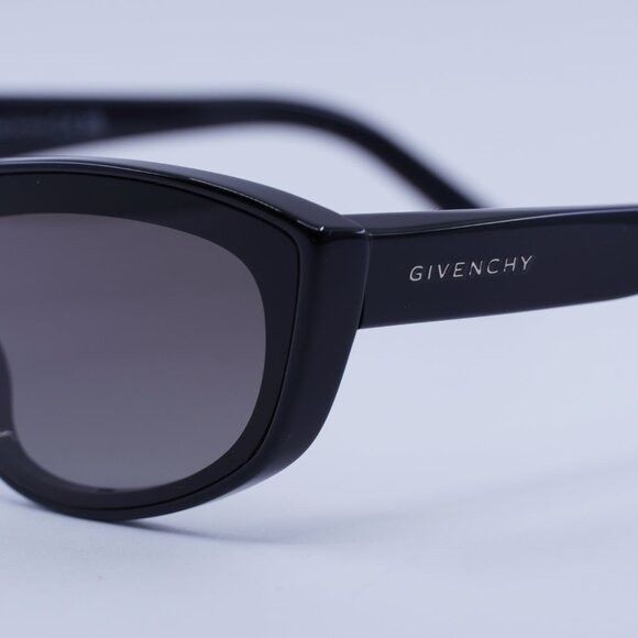 Givenchy 🕶️ New Givenchy GV40027I 01B Sunglasses - Shiny Black Frame Size ONE SIZE - 8 Thumbnail