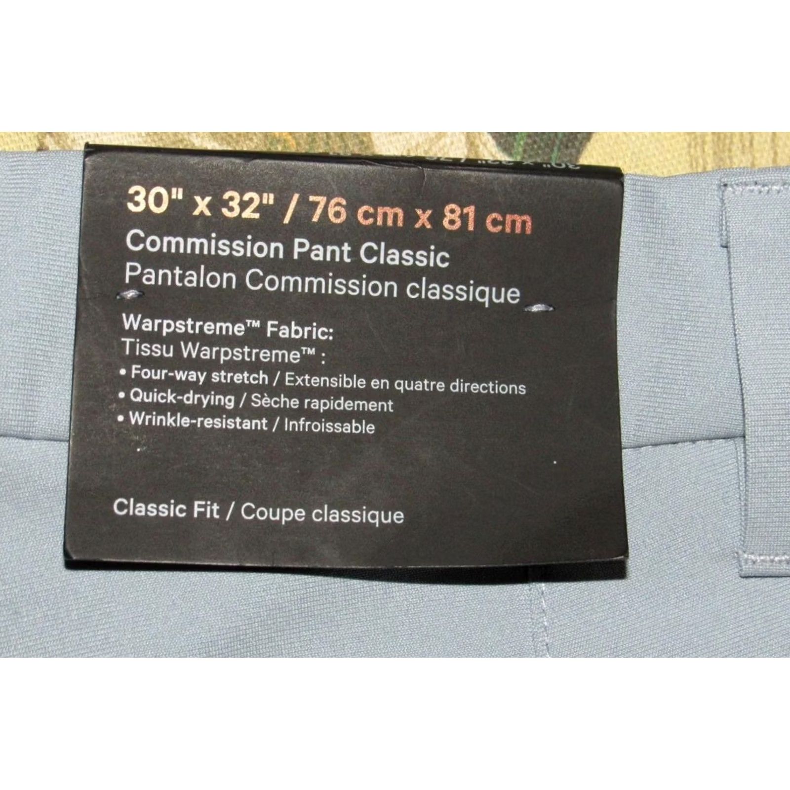 Lululemon LULULEMON Grey Commission Classic Fit Pants 30 x 30 NWT Mens Regular Inseam 30 Color Gray Chino 30x30 Size US 30 / EU 46 - 5 Thumbnail