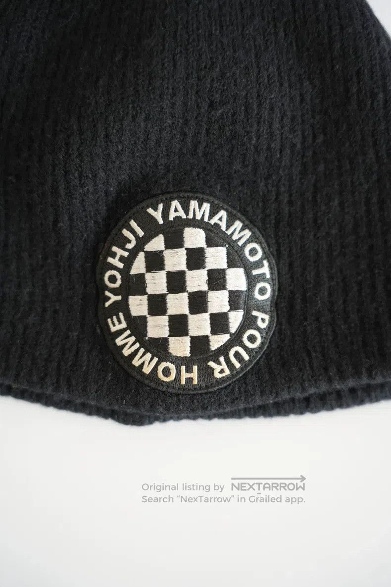 Yohji Yamamoto Yohji Yamamoto Checkerboard knit beanie Size ONE SIZE - 5 Thumbnail