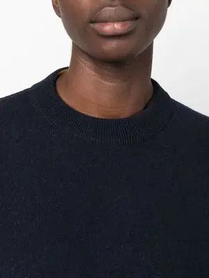 Jil Sander o1y1124 Wool Cashmere Blend Knitted in Blue Size US S / EU 44-46 / 1 - 4 Thumbnail