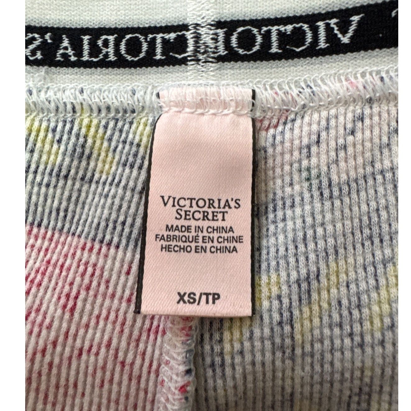 Victoria's Secret Victoria’s Secret XS Longjohns, Layering Multicolored Size 24" / US 00 / IT 34 - 4 Thumbnail
