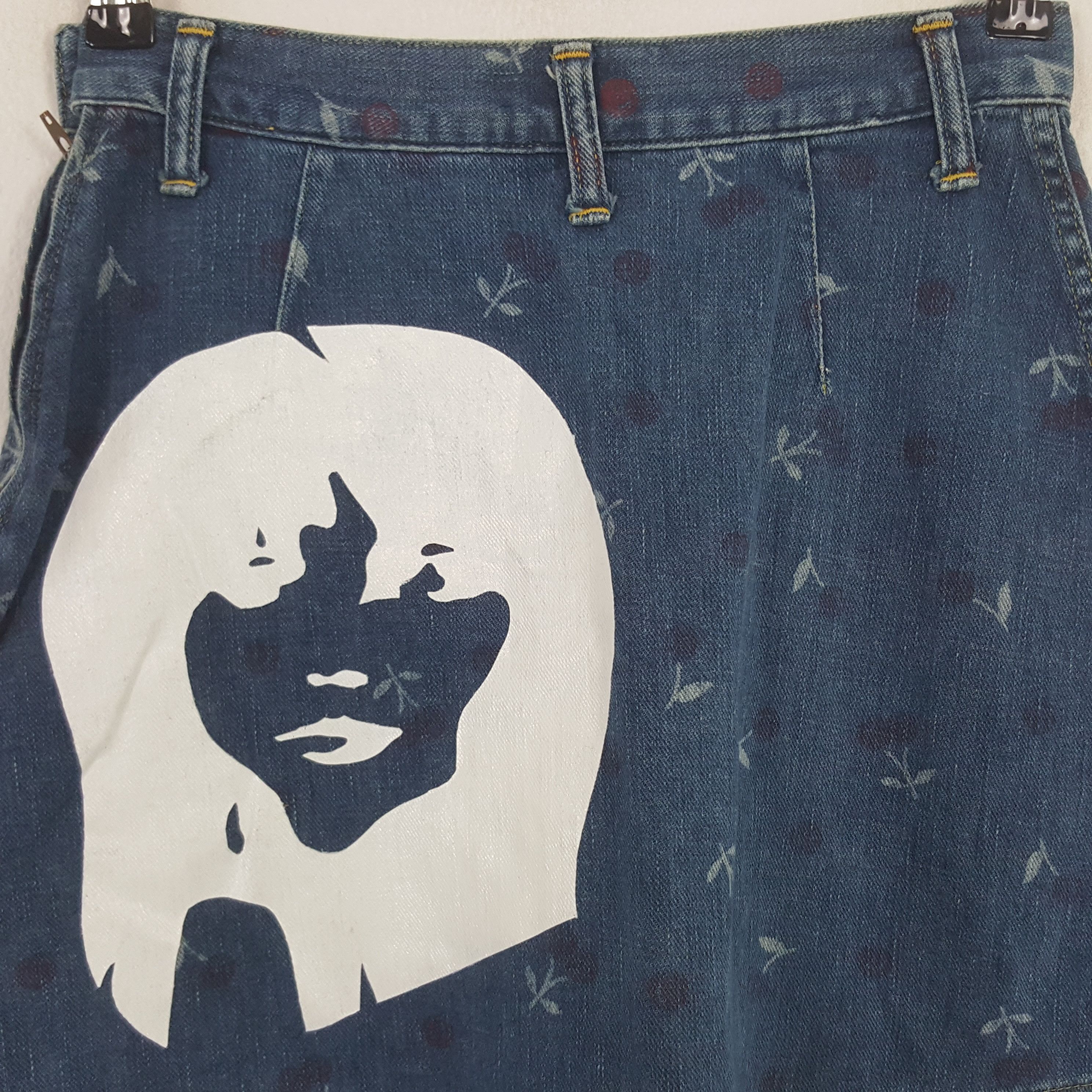 Hysteric Glamour × Japanese Brand × Vintage Vintage Hysteric Glamour Custom Logo Skirt Size 24" / US 00 / IT 34 - 2 Thumbnail
