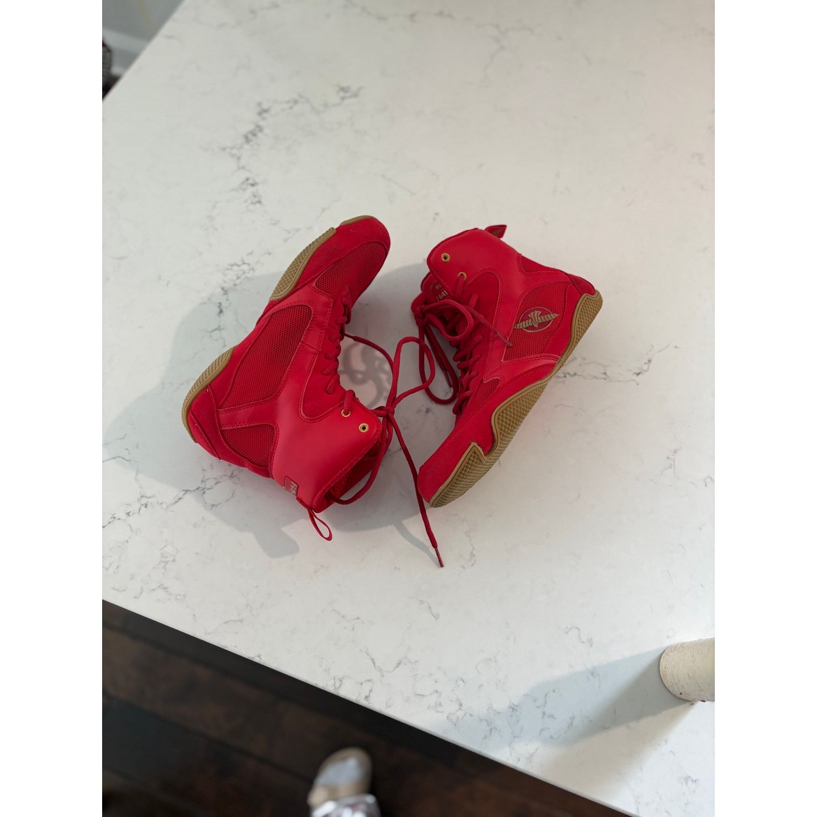 Other HAYABUSA | Pro Boxing Shoes | Unisex | Red | M6 W7.5 | 27cm Size US 6 / EU 39 - 13 Thumbnail