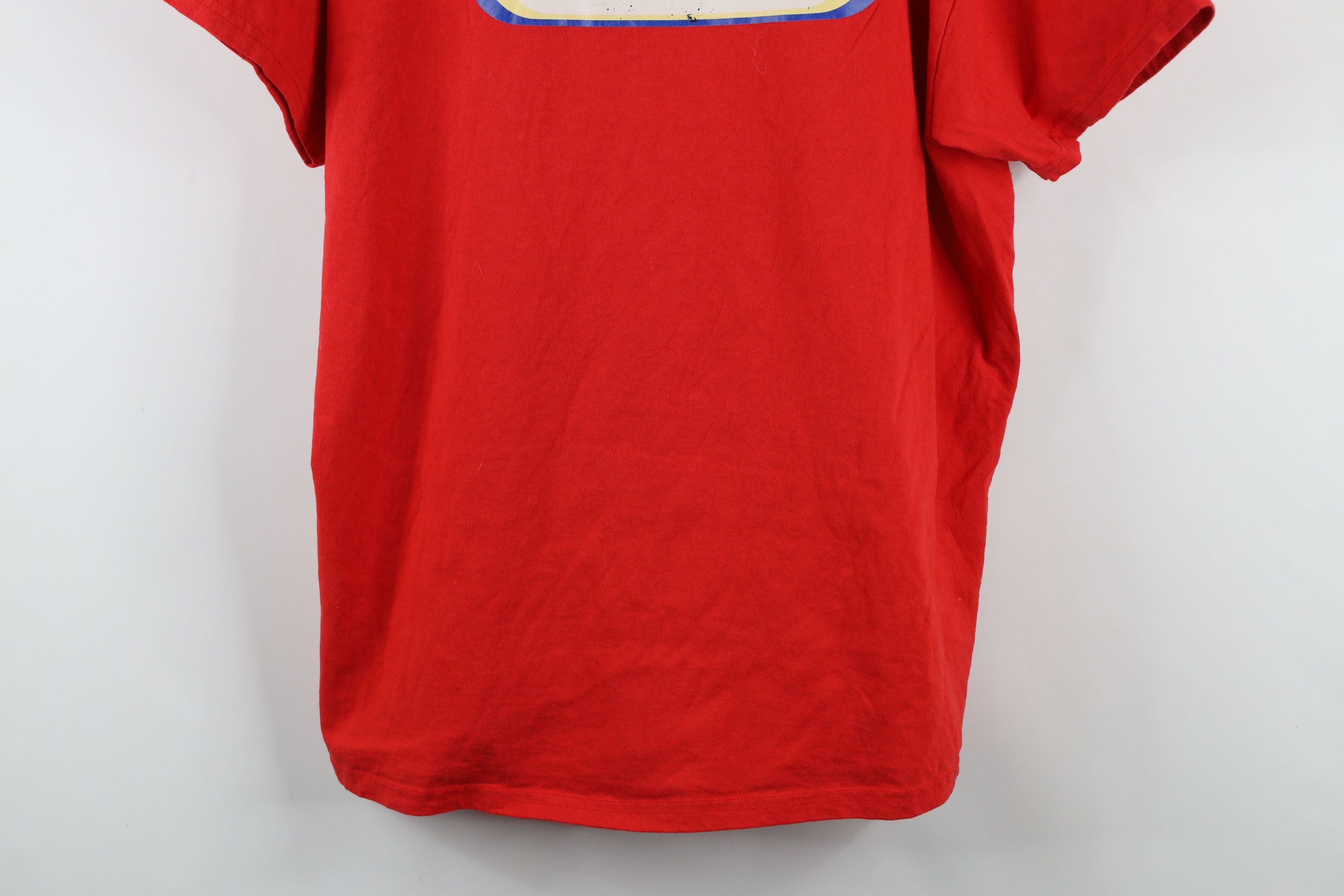 Vintage Vintage 90s Pornstar Skateboarding Spell Out T-Shirt Red Size US L / EU 52-54 / 3 - 3 Thumbnail