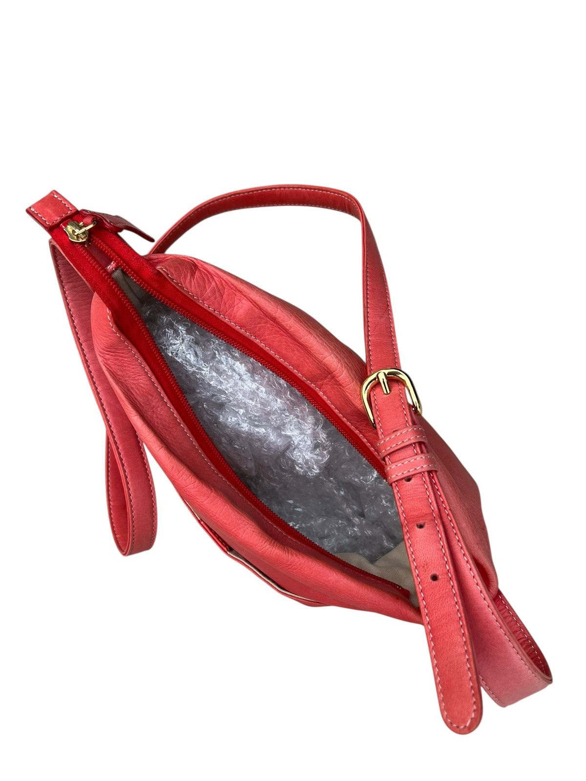 Leather Faded Patina Pink Peach Leather Bag Dog’s Paws Kitamura Size ONE SIZE - 22 Thumbnail