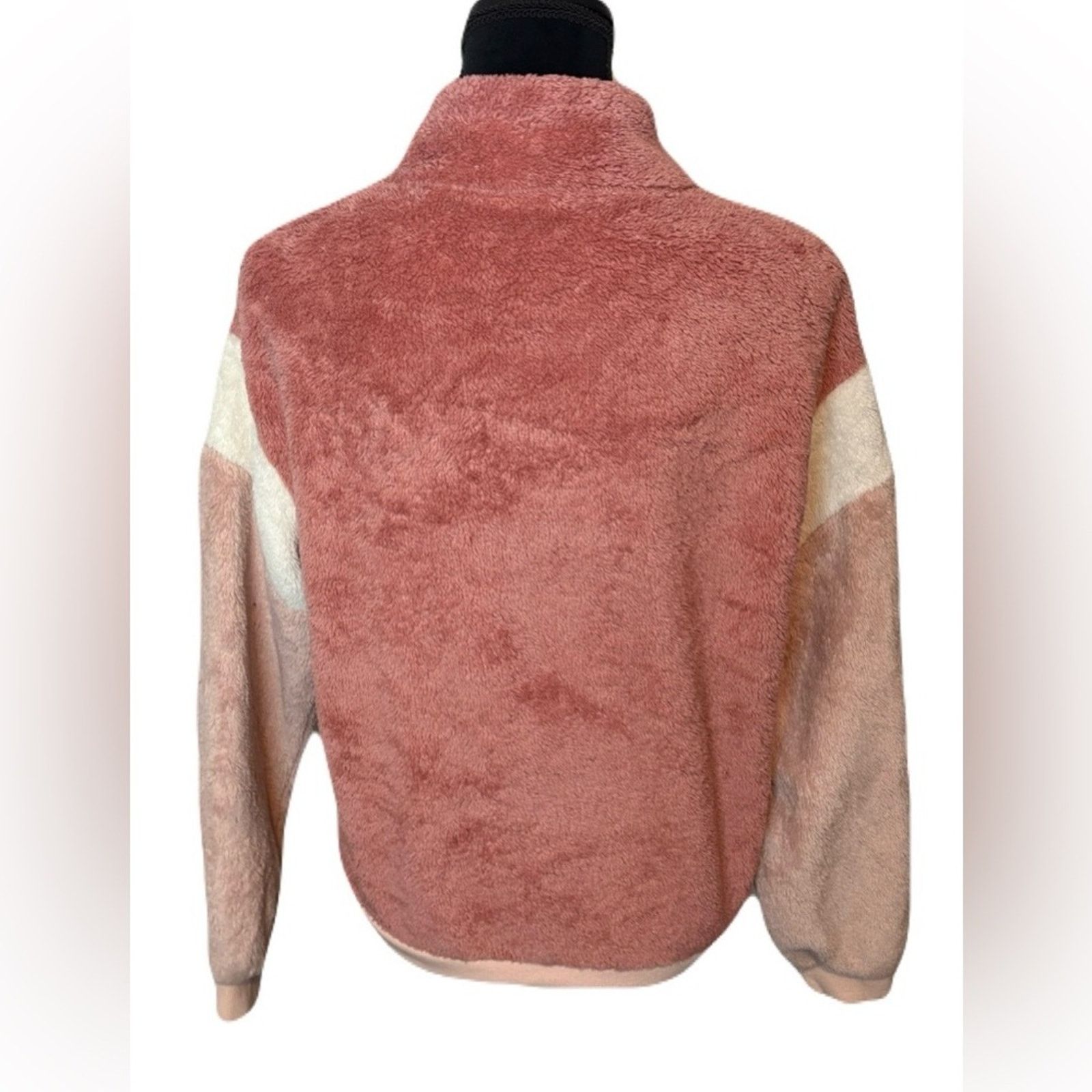 H&M (Divided by H&M) Quarter Zip Fleece Sweater: Size Small Size S / US 4 / IT 40 - 3 Thumbnail