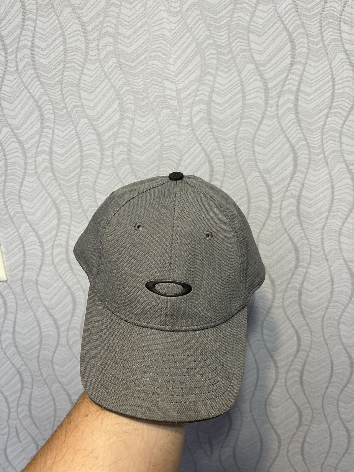 Oakley Oakley Classic Low Flex Men’s Grey Logo Cap Size L-XL Size ONE SIZE - 3 Thumbnail