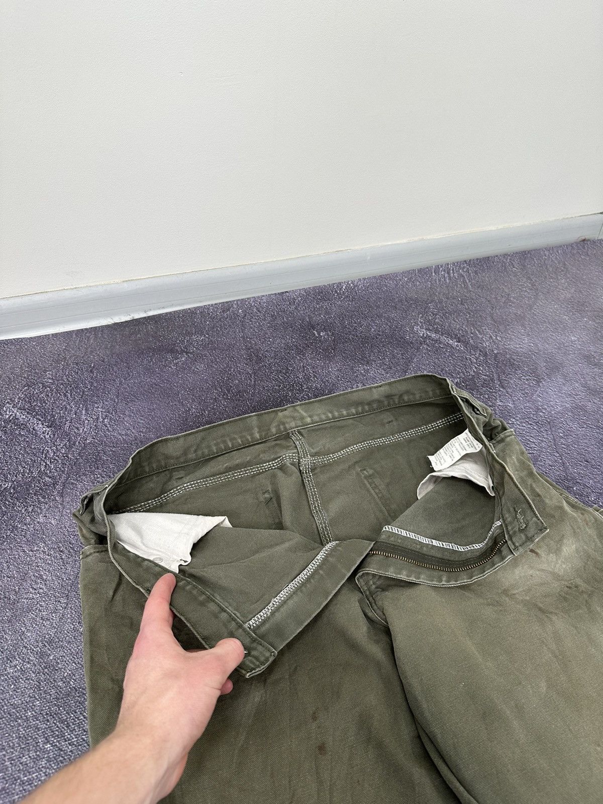 Dickies Vintage Dickies Distressed Opium USA Baggy Cargo Work Pants Size US 36 / EU 52 - 18 Thumbnail