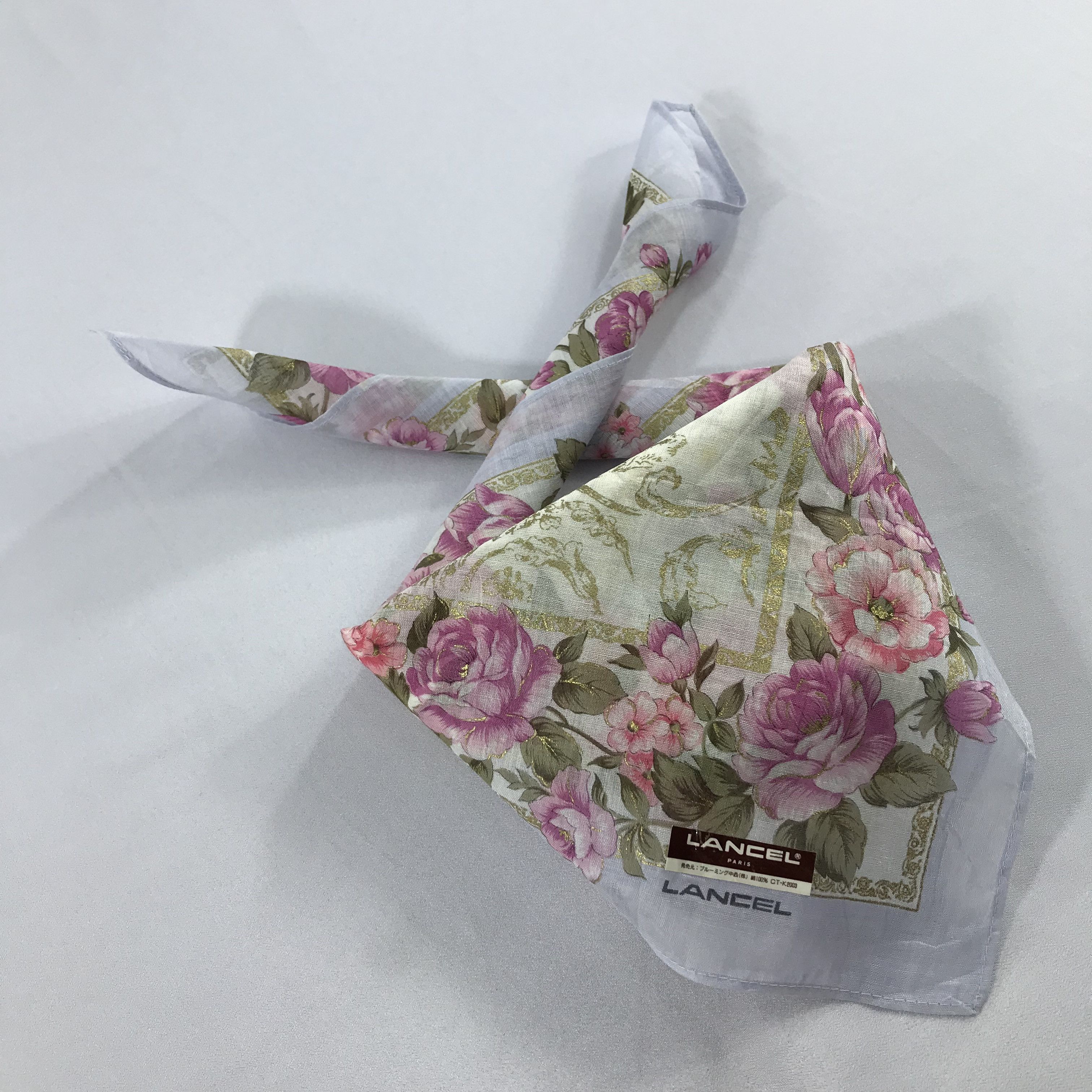 Lancel Lancel Bandana / Handkerchief / Neckerchief - S2421 Size ONE SIZE - 4 Thumbnail