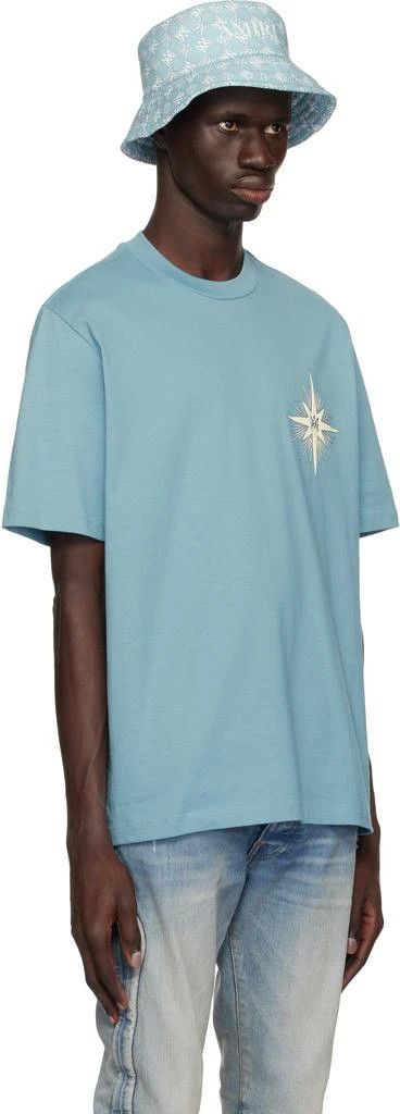 Amiri oc11z0426 Starburst T-Shirt in Blue Size US L / EU 52-54 / 3 - 2 Thumbnail