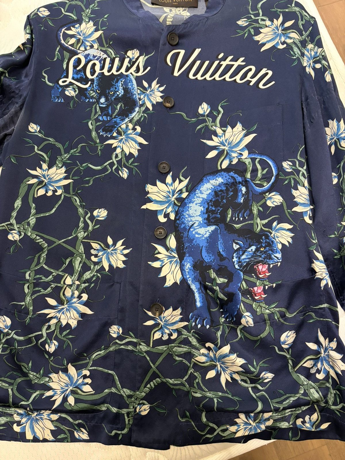 Louis Vuitton ss16 Panther shirt by Kim jones Size US S / EU 44-46 / 1 - 3 Thumbnail