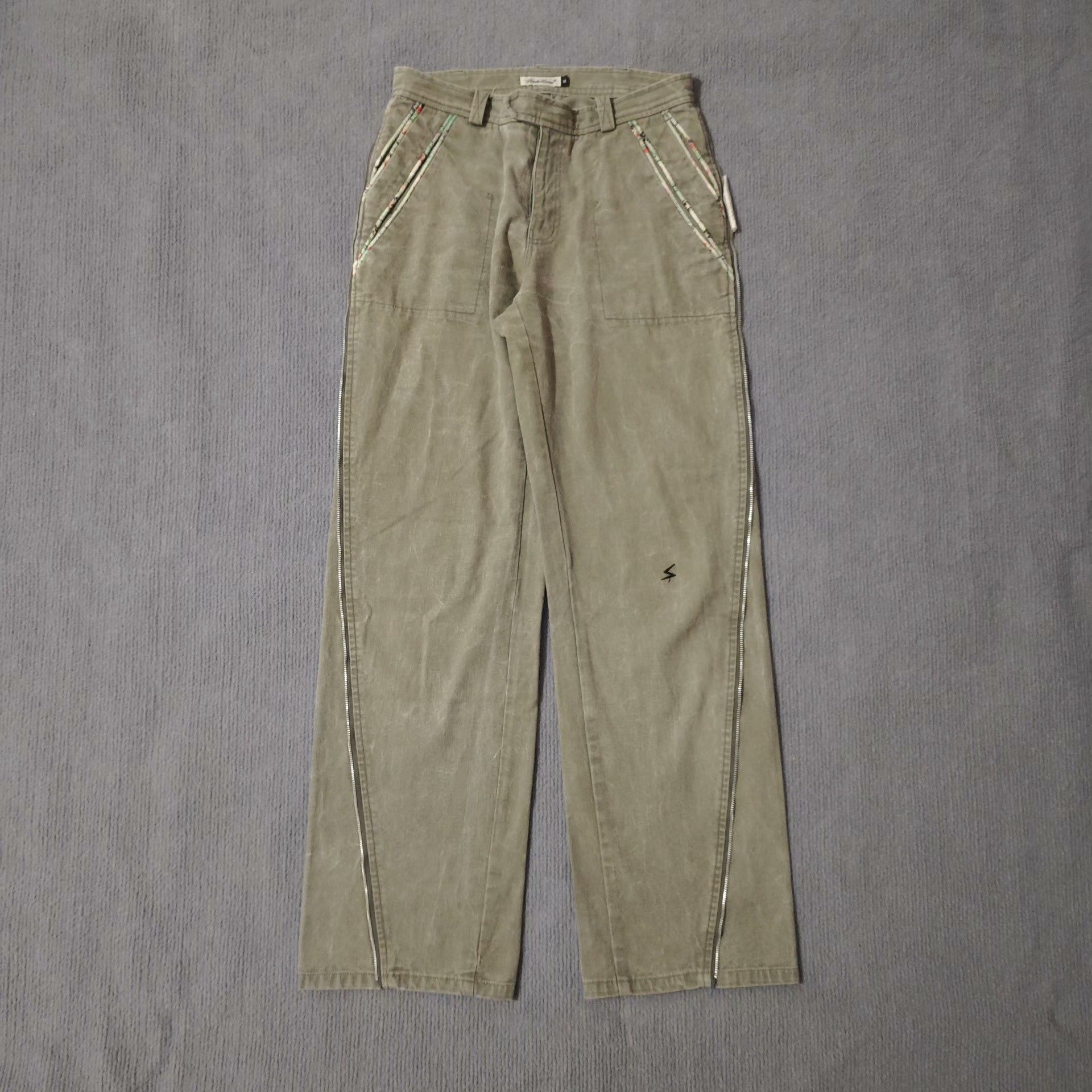 Undercover Undercover 04AW Lightning Embroidery Pants Size US 38 / EU 54 - 1 Thumbnail
