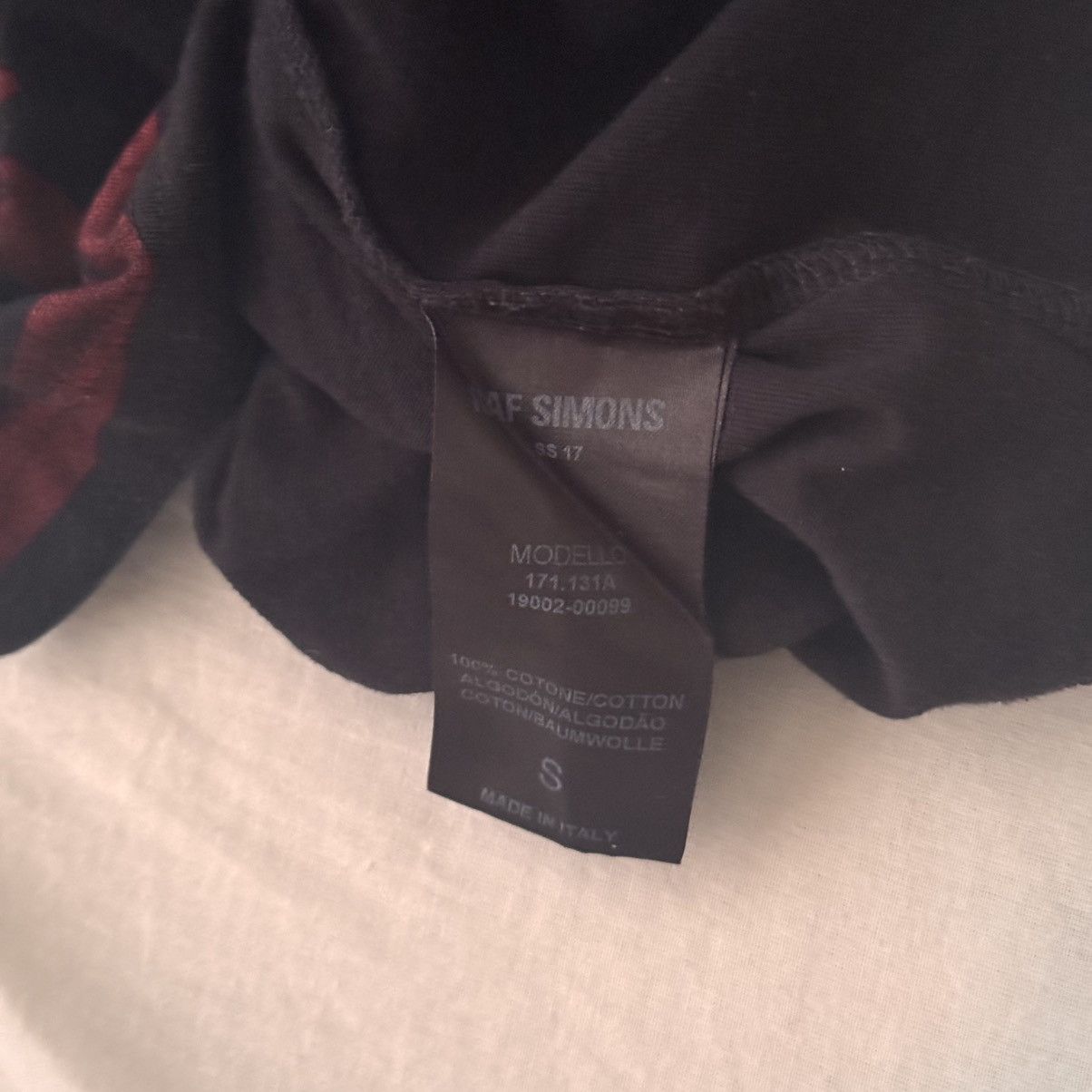 Raf Simons Raf Simons SS17 “Antonioli” Exclusive Tee Size US M / EU 48-50 / 2 - 5 Thumbnail