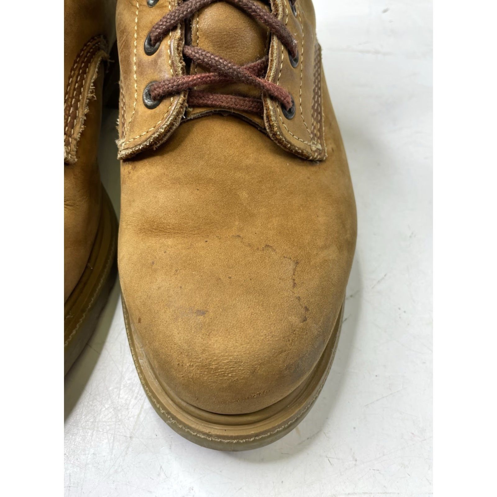 Vintage VINTAGE Red Wing Boots Men EE Size 8 Lace Up Leather Brown Workwear Hunting Shoes Size US 8 / EU 41 - 6 Thumbnail