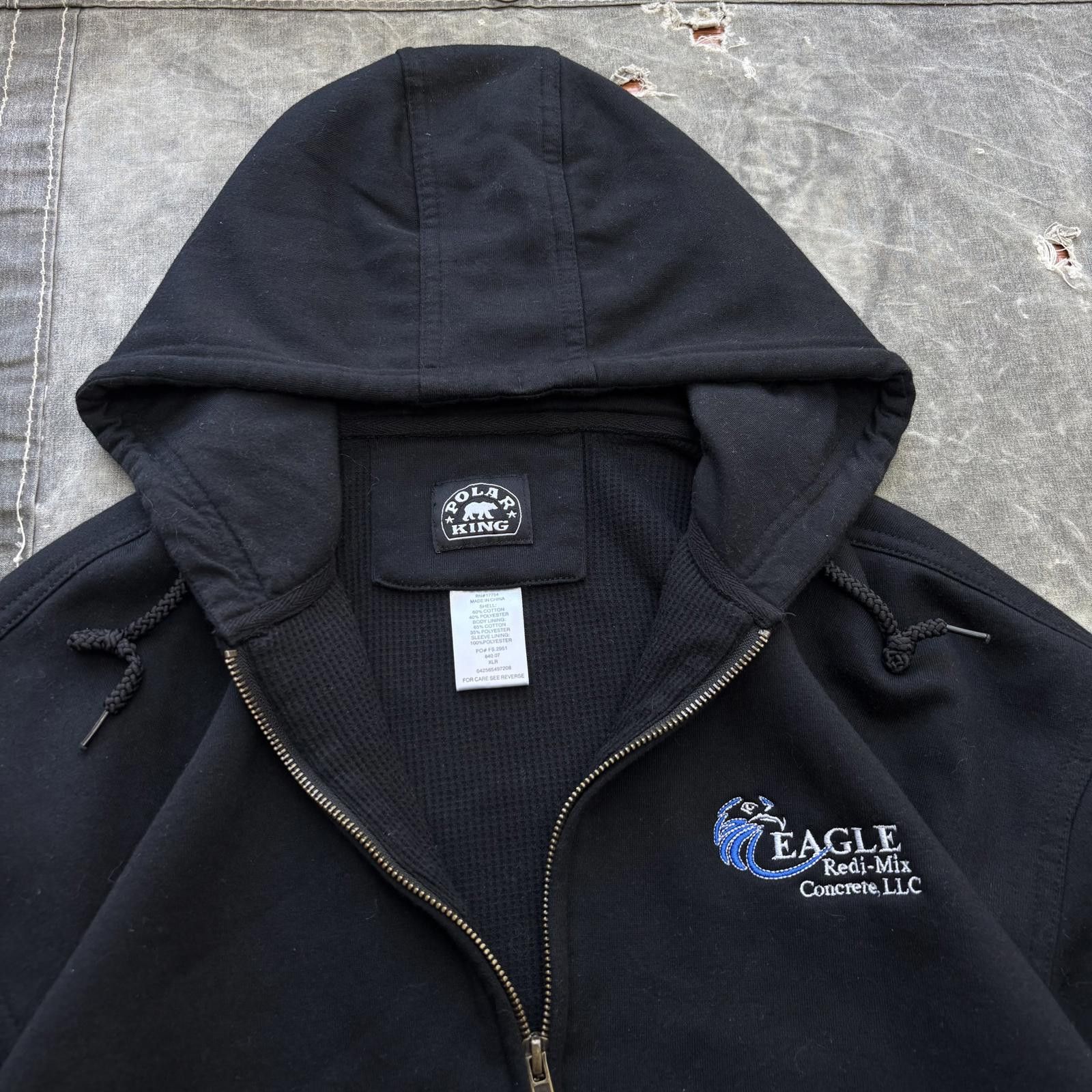 Vintage Vintage Polar King Carhartt Thermal Lined Full Zip Hoodie Size US XL / EU 56 / 4 - 2 Thumbnail