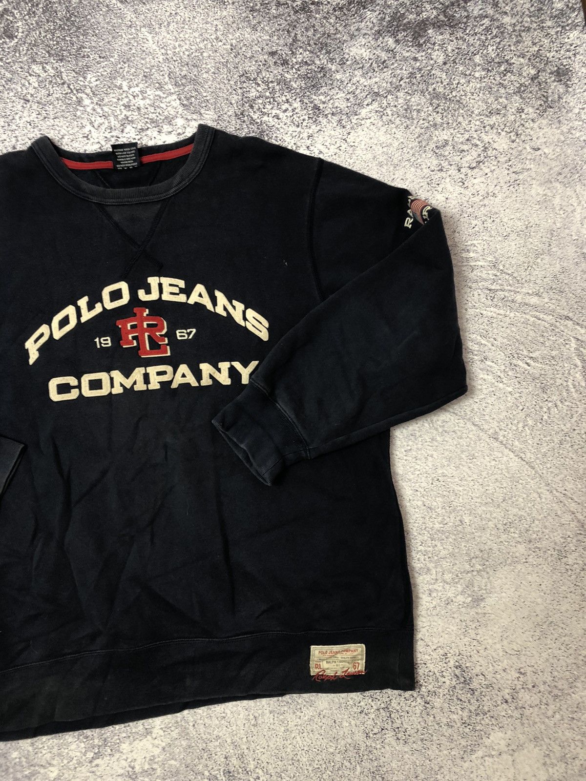 Vintage Men’s sweater R.Lauren Polo Jeans company size L vintage ykk Size US L / EU 52-54 / 3 - 3 Thumbnail
