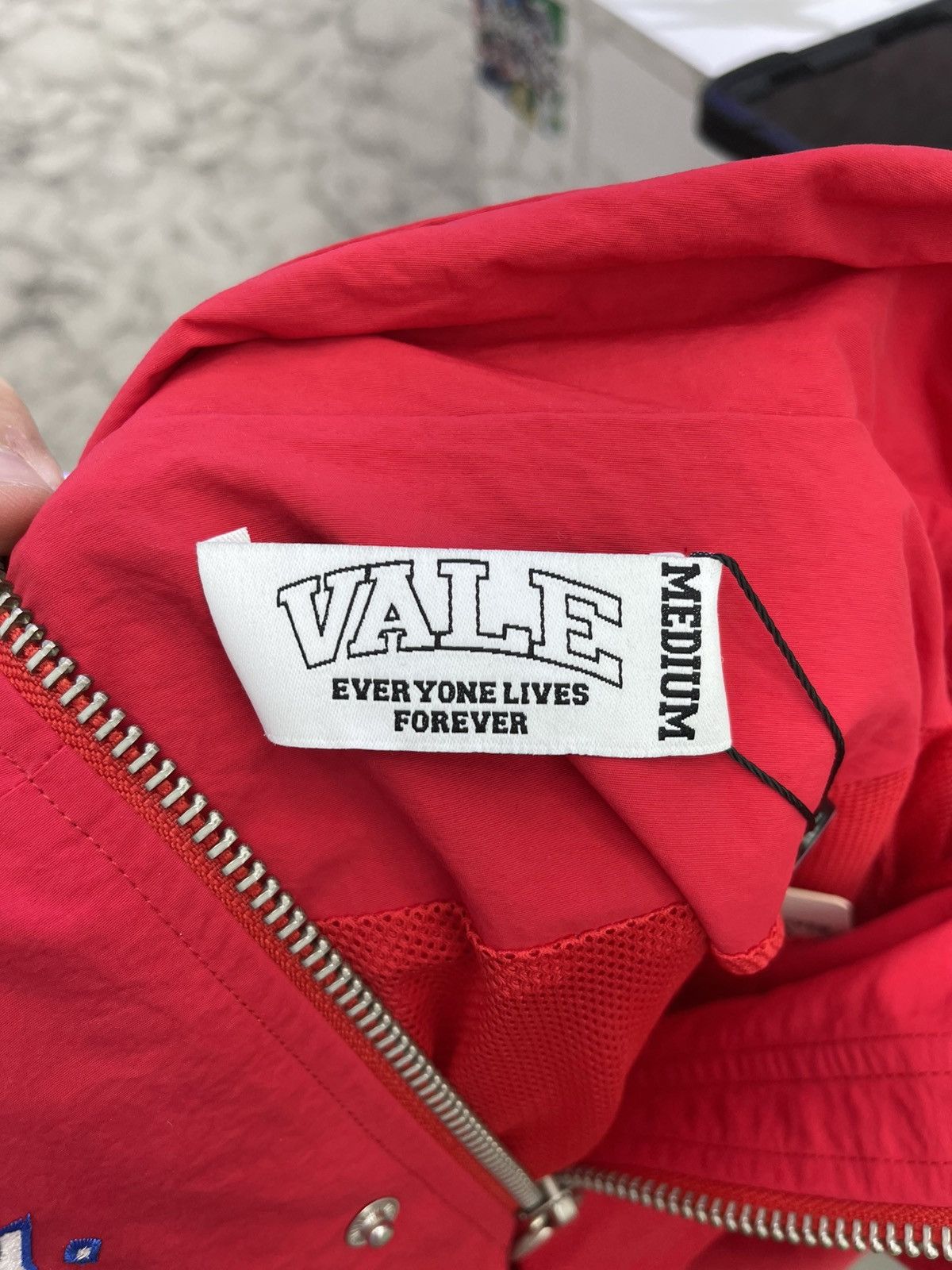 Vale Vale lives “usa” track jacket (red) Size US M / EU 48-50 / 2 - 3 Thumbnail