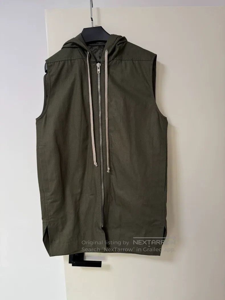 Rick Owens Rick Owens Zip hooded vest jacket Size US S / EU 44-46 / 1 - 2 Thumbnail