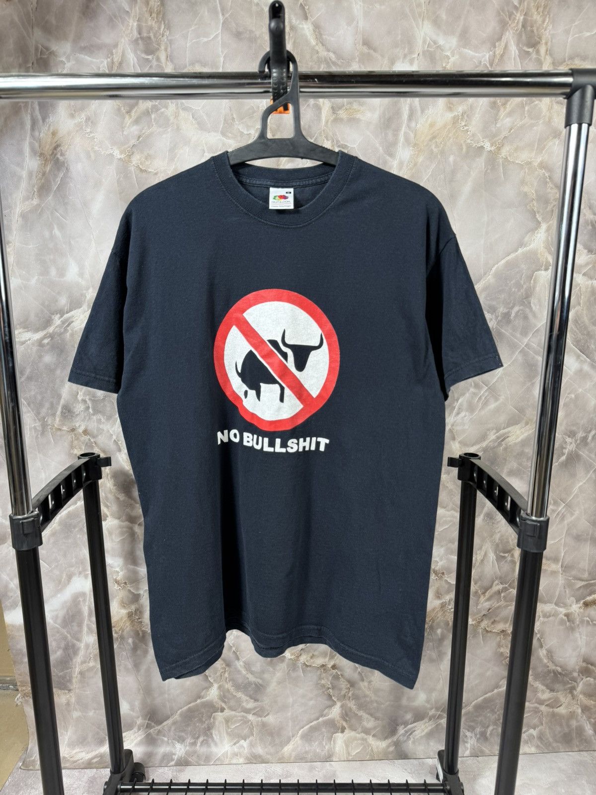 Vintage Vintage No Bullshit Adult Humor Tee Size US M / EU 48-50 / 2 - 1 Thumbnail