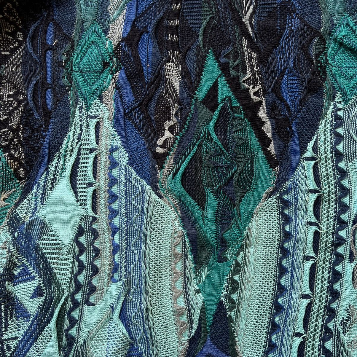 Coogi × Vintage Crazy Vintage Coogi 3D Cable Knit Sweater Size US M / EU 48-50 / 2 - 5 Thumbnail
