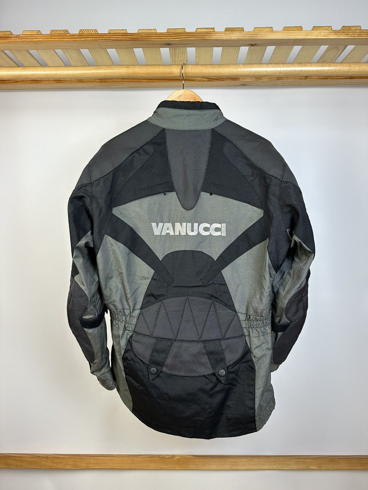 Vintage Vintage VANUCCI Waterproof Moto Shield Racing Jacket Size US S / EU 44-46 / 1 - 2 Thumbnail