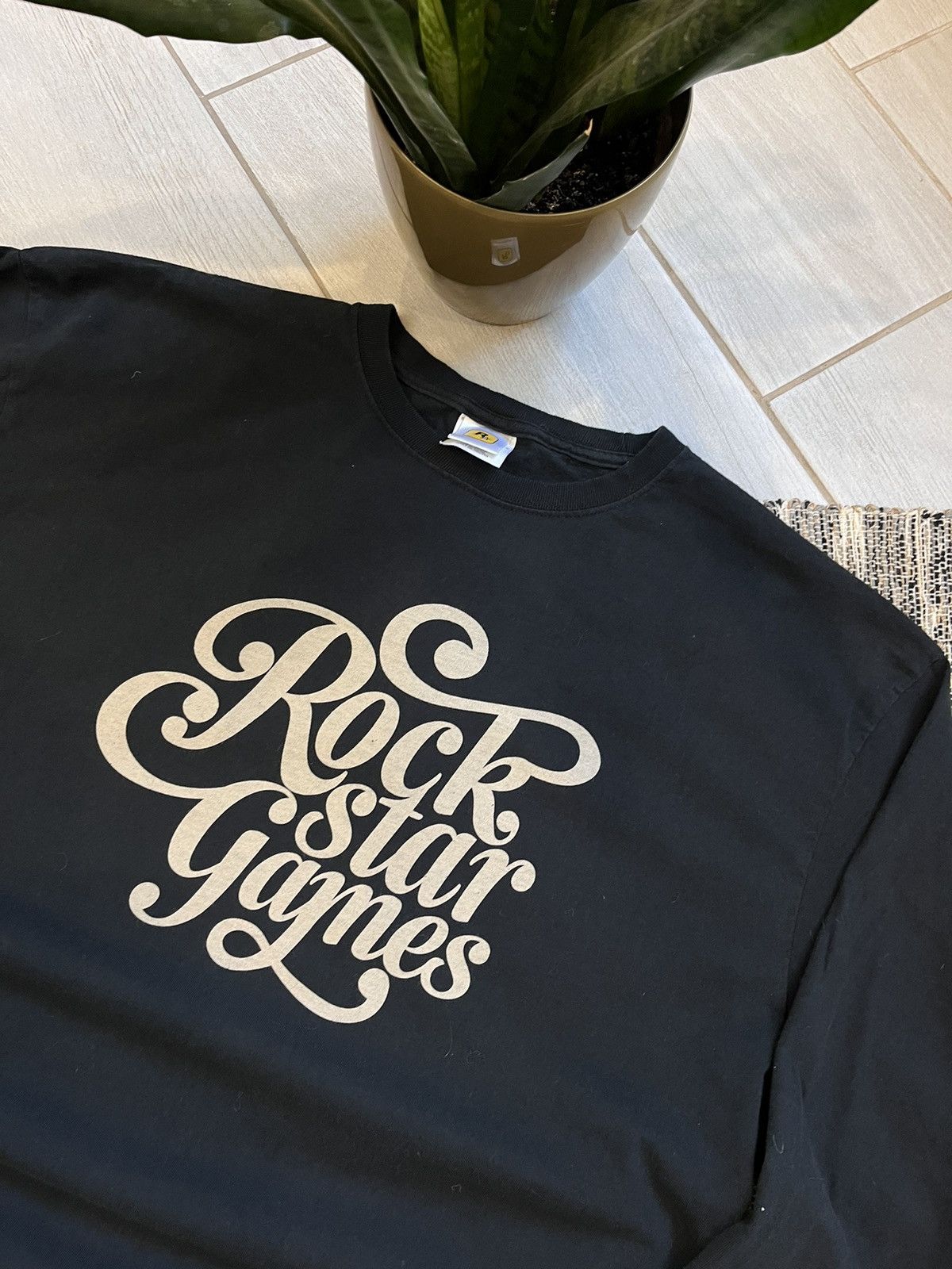 Rockstar Games × Vintage Vintage Rock Star Games longsleeve tshirt tee Size US XXL / EU 58 / 5 - 4 Thumbnail