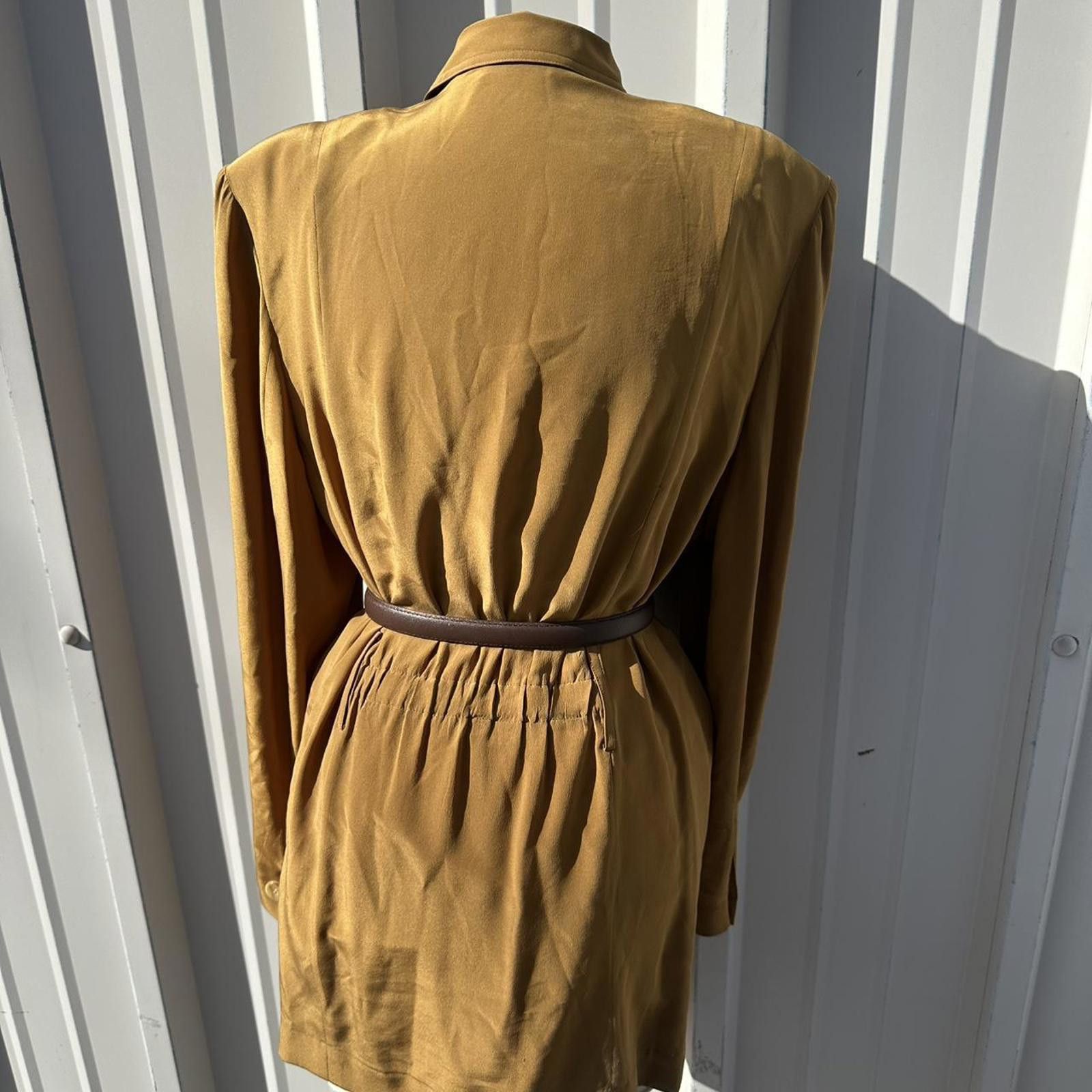 Other Vintage St Gillian 80’s Women's 100% Silk Blazer Size 6 Size M / US 6-8 / IT 42-44 - 2 Thumbnail