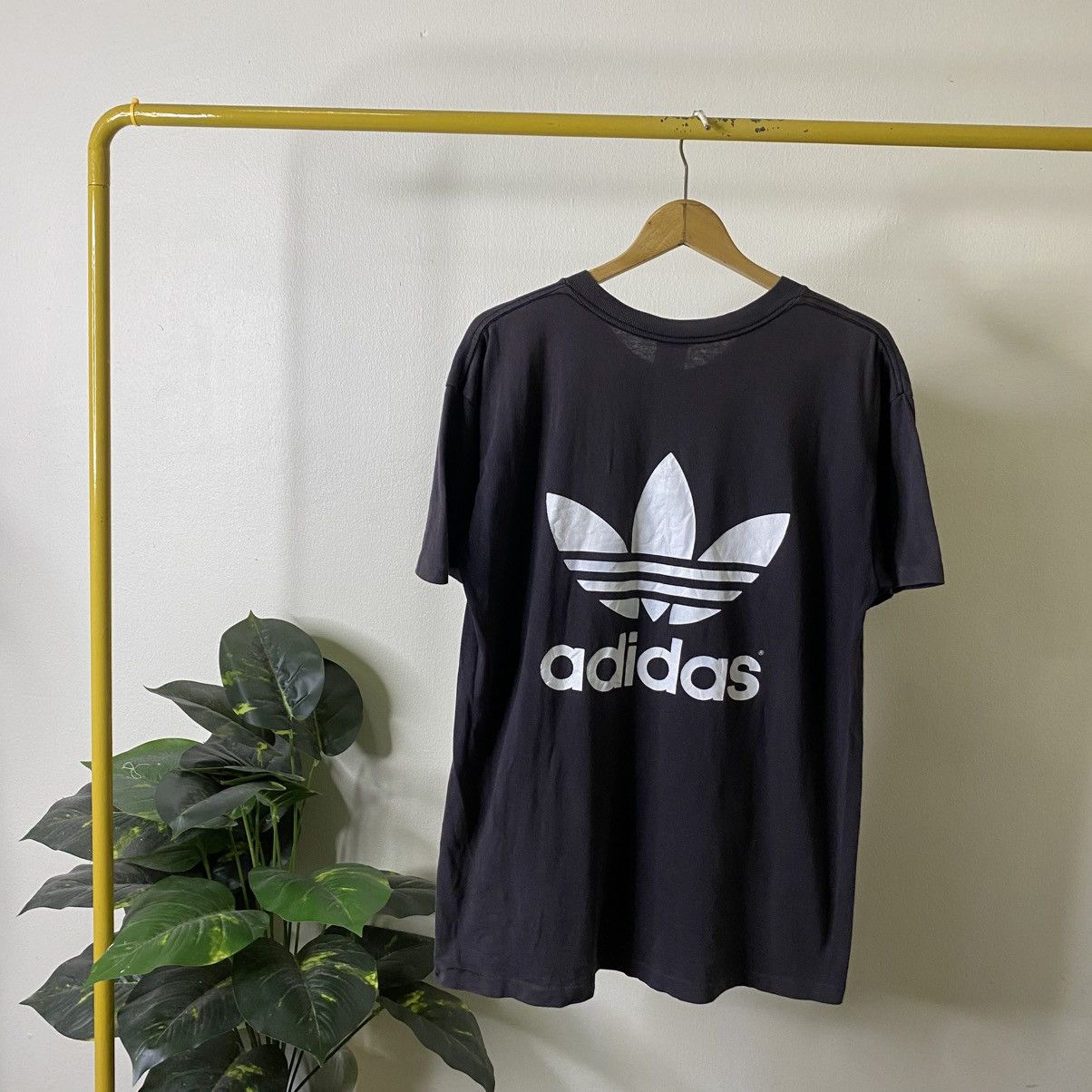 Adidas Vintage 1990s Adidas Double Sided Graphic Tee Size US L / EU 52-54 / 3 - 6 Thumbnail