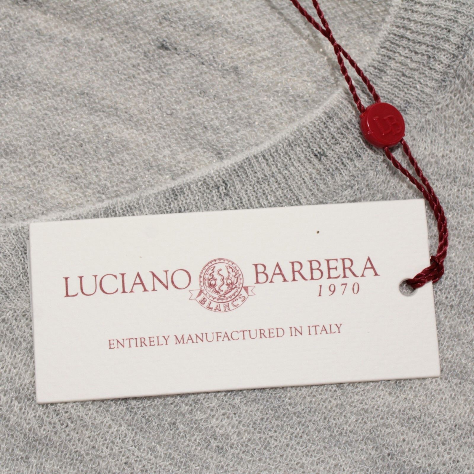 Luciano Barbera Luciano Barbera Sweater Size US M in Gray Size US M / EU 48-50 / 2 - 2 Thumbnail