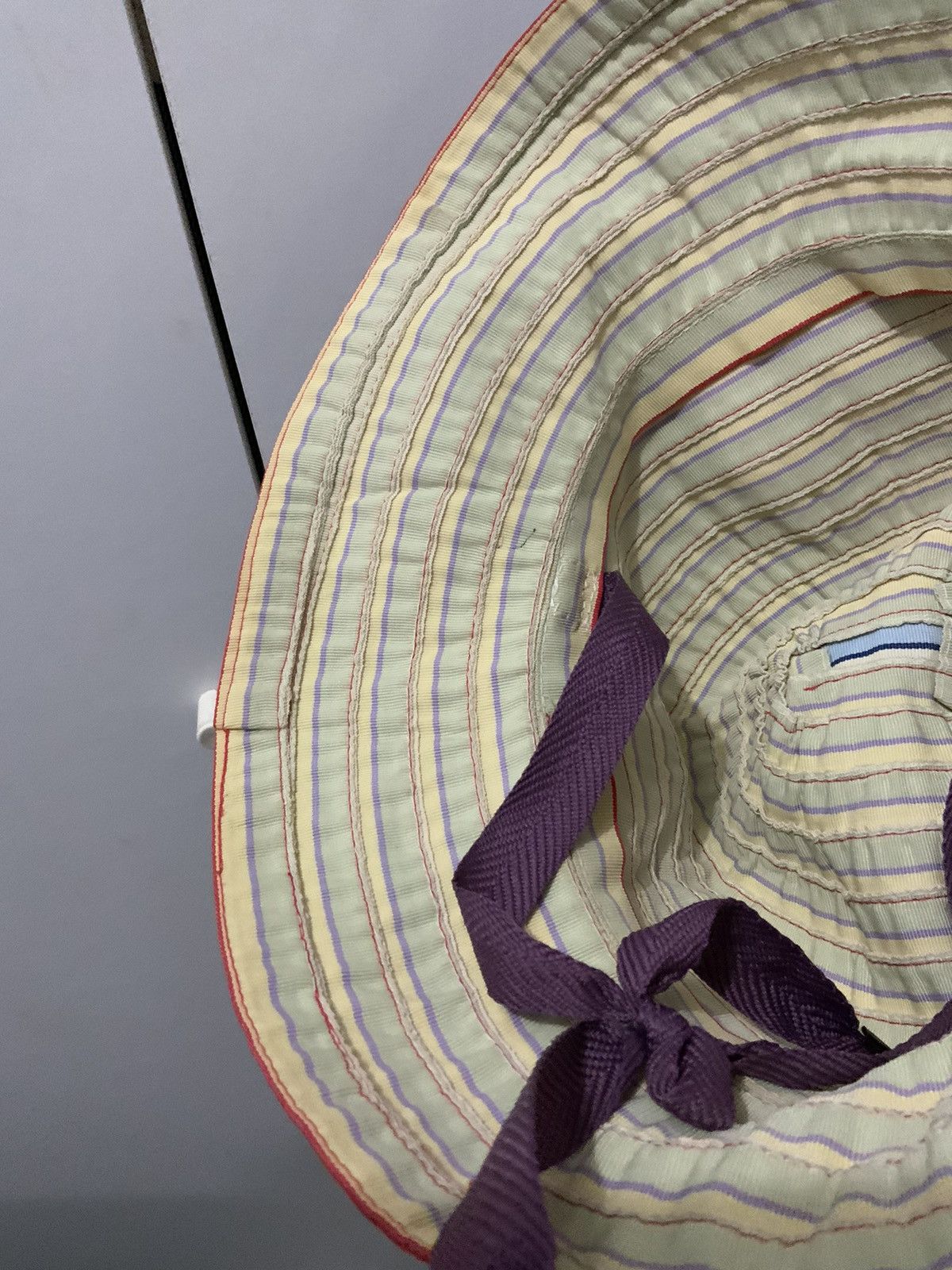 Vintage Striped Multicolor Unbrand Archive Streetwear Hat Size ONE SIZE - 10 Thumbnail