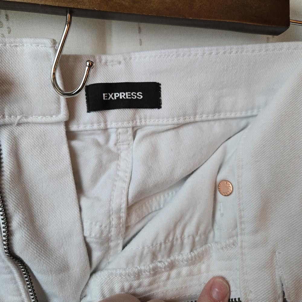 Express Express Straight Ankle High Rise Size 27" / US 4 / IT 40 - 5 Thumbnail