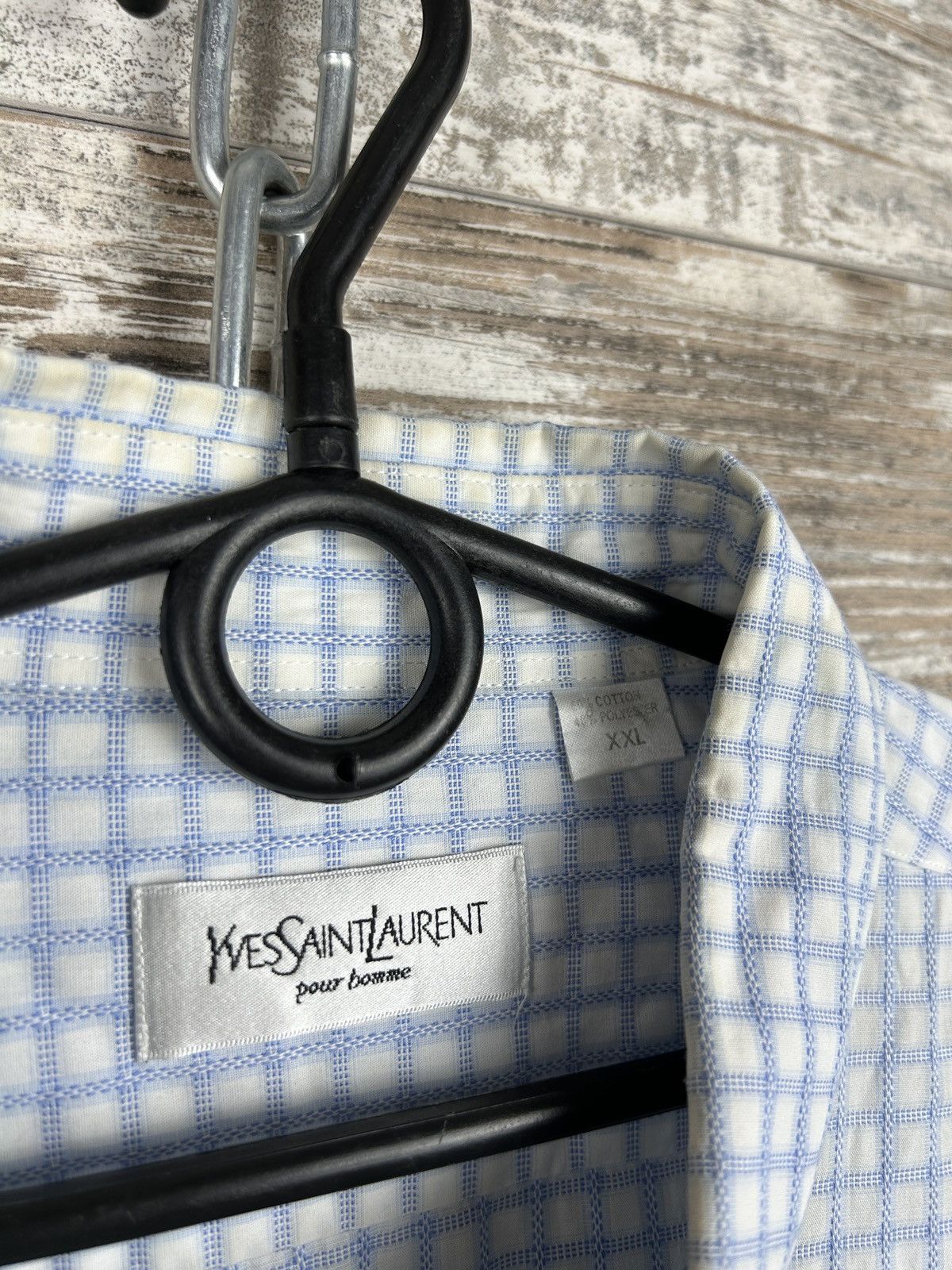 Vintage Mens Vintage Yves Saint Laurent Shirts button up luxury ysl Size US XXL / EU 58 / 5 - 10 Thumbnail