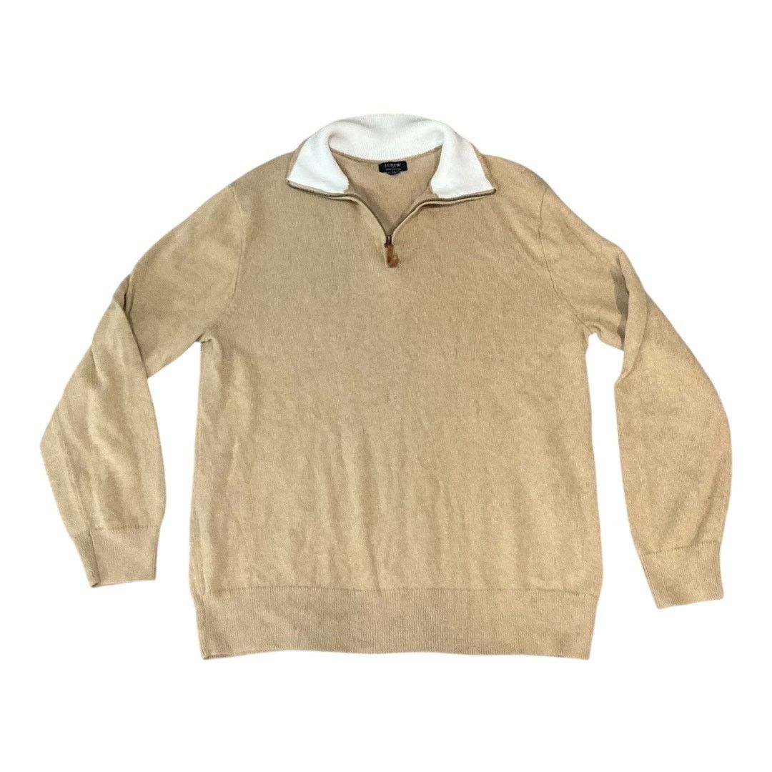J.Crew J. Crew Sweater Women Tan Medium 100% Cotton Size M / US 6-8 / IT 42-44 - 1 Thumbnail