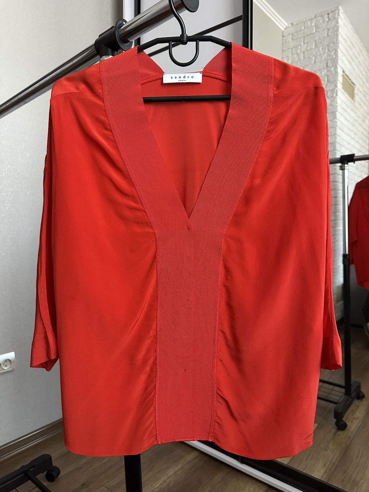 Sandro Sandro Paris Blouse Women’s Size S / US 4 / IT 40 - 3 Thumbnail
