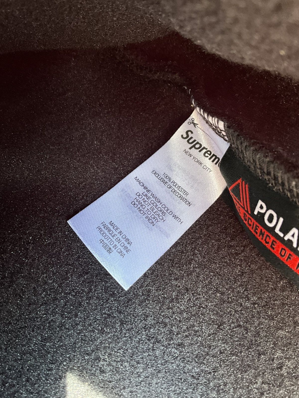 Supreme Supreme Skittles Polartec Fleece Zip Jacket Black Size Large Size US L / EU 52-54 / 3 - 7 Thumbnail