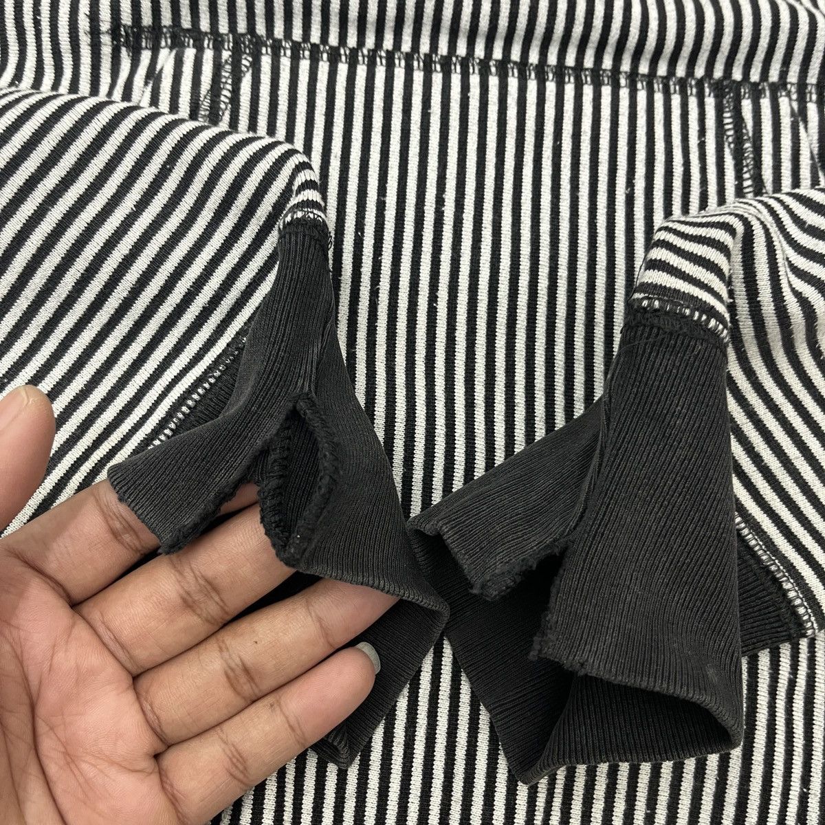 Engineered Garments RARE Reglan Hoodie Stripe Engineered Garments Size US S / EU 44-46 / 1 - 13 Thumbnail
