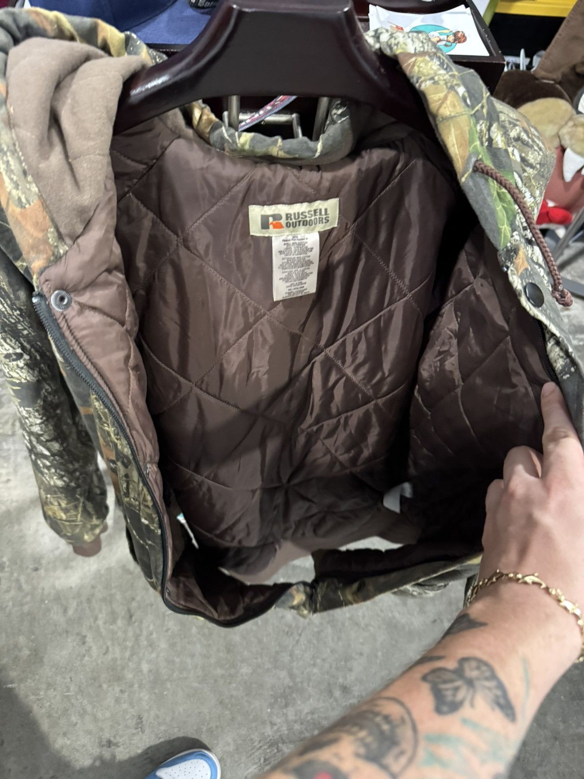 Mossy Oaks × Russell Athletic × Vintage Vintage Russell RealTree Camo Puffer Jacket XXL Size US XXL / EU 58 / 5 - 3 Thumbnail
